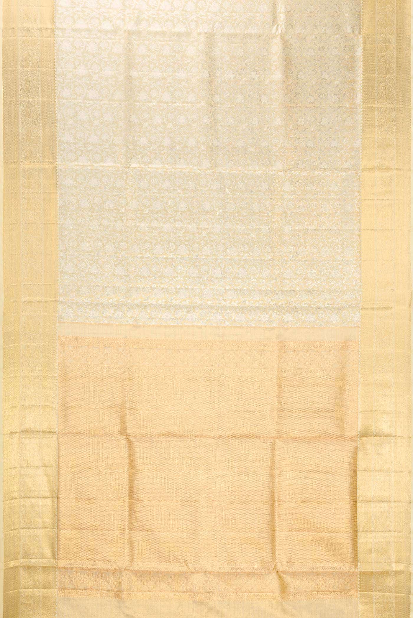 Gold Kanchipuram Tissue Silk Saree