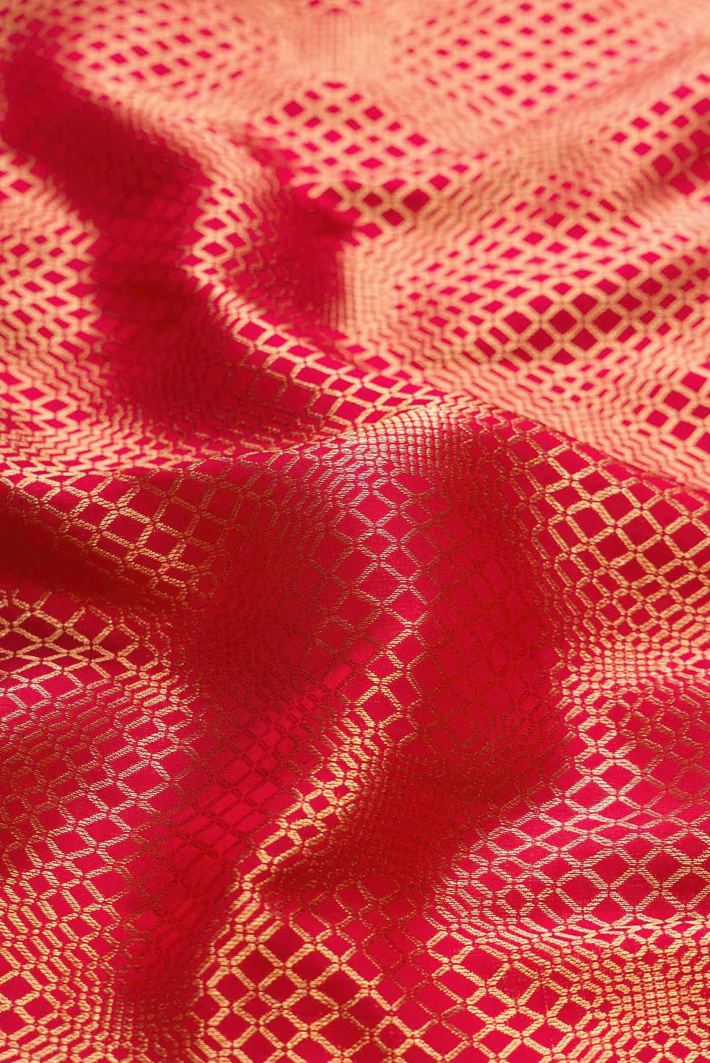 Imperial Red Kanchipuram Silk Saree