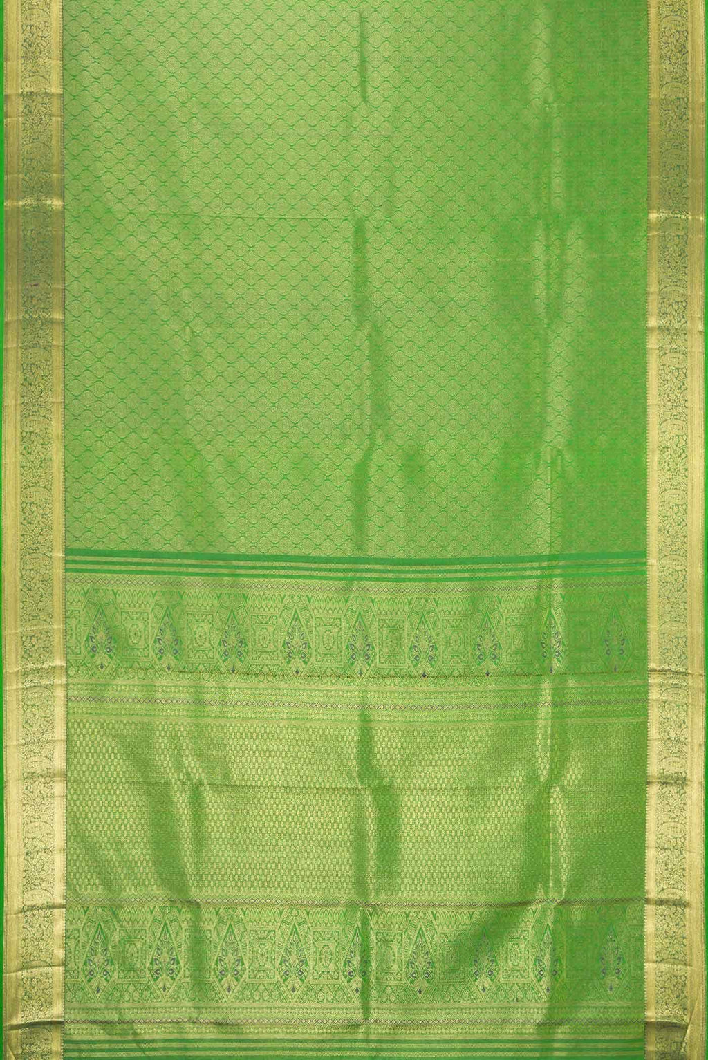 Green Kanchipuram Silk Saree