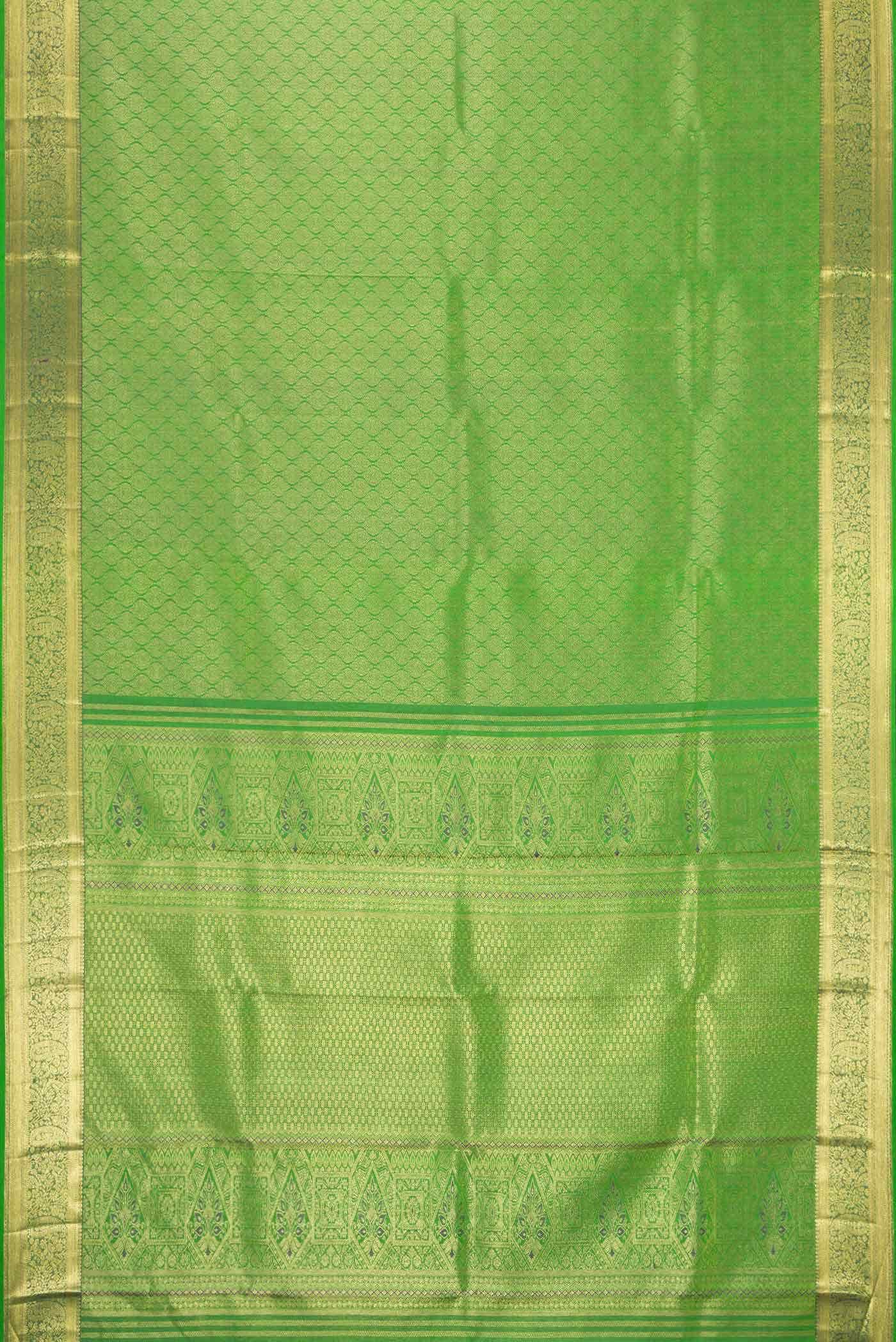 Green Kanchipuram Silk Saree