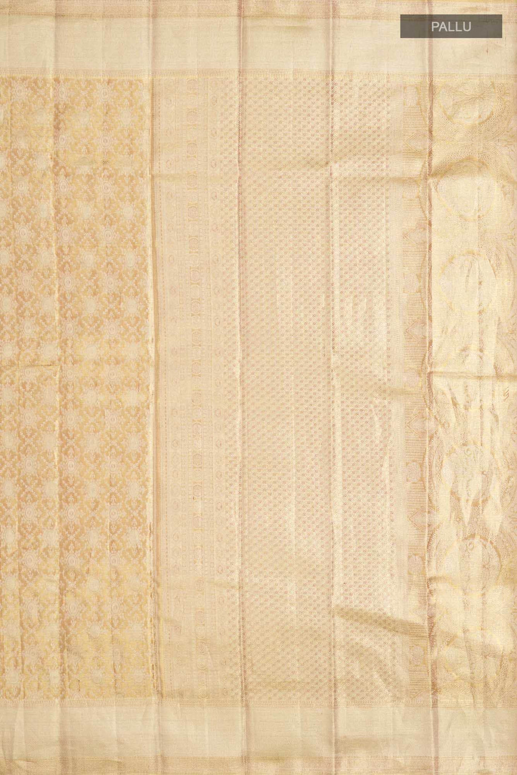 Gold Kanchipuram Tissue Silk Saree