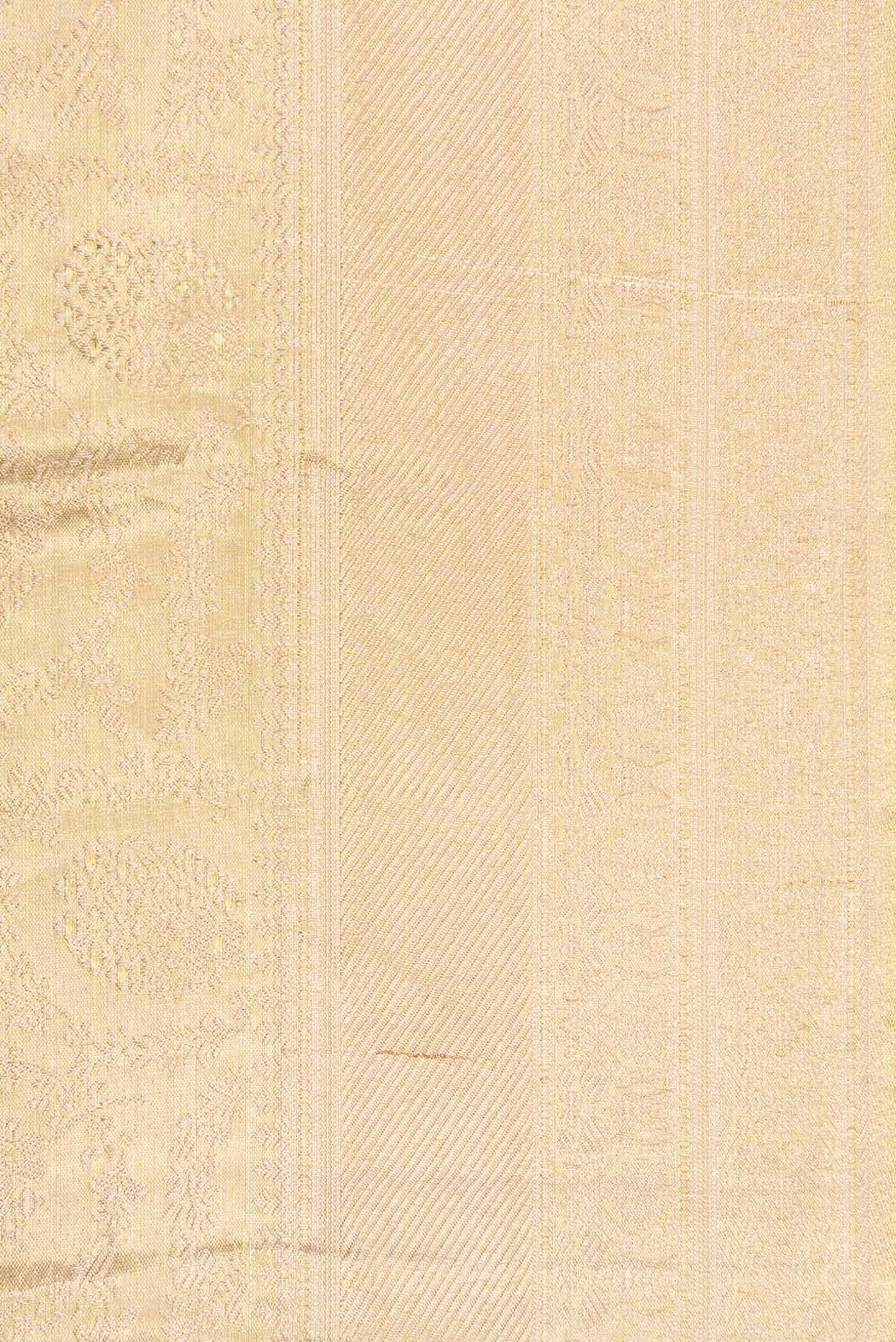 Gold Kanchipuram Tissue Silk Saree