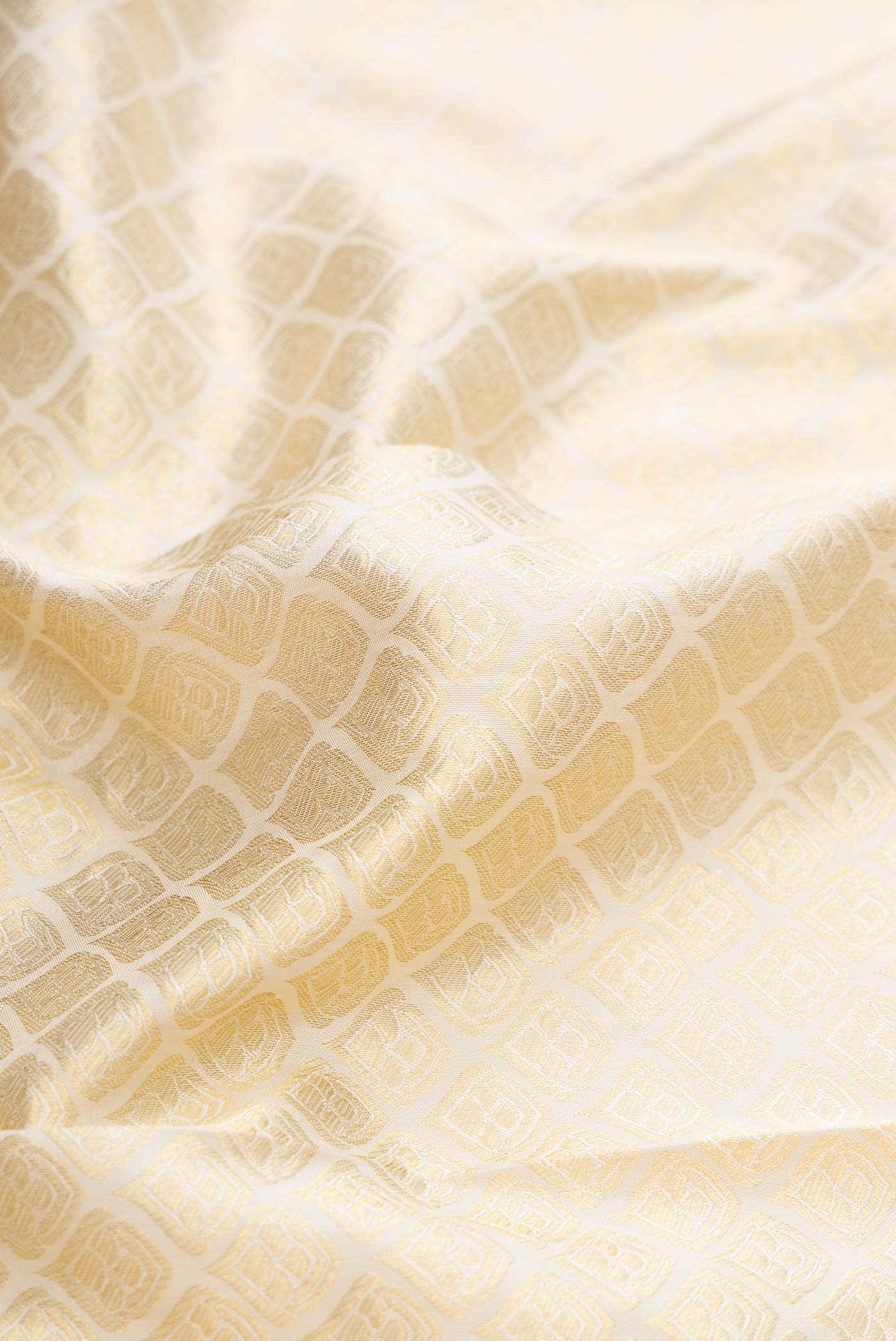 Sandal Kanchipuram Silk Saree