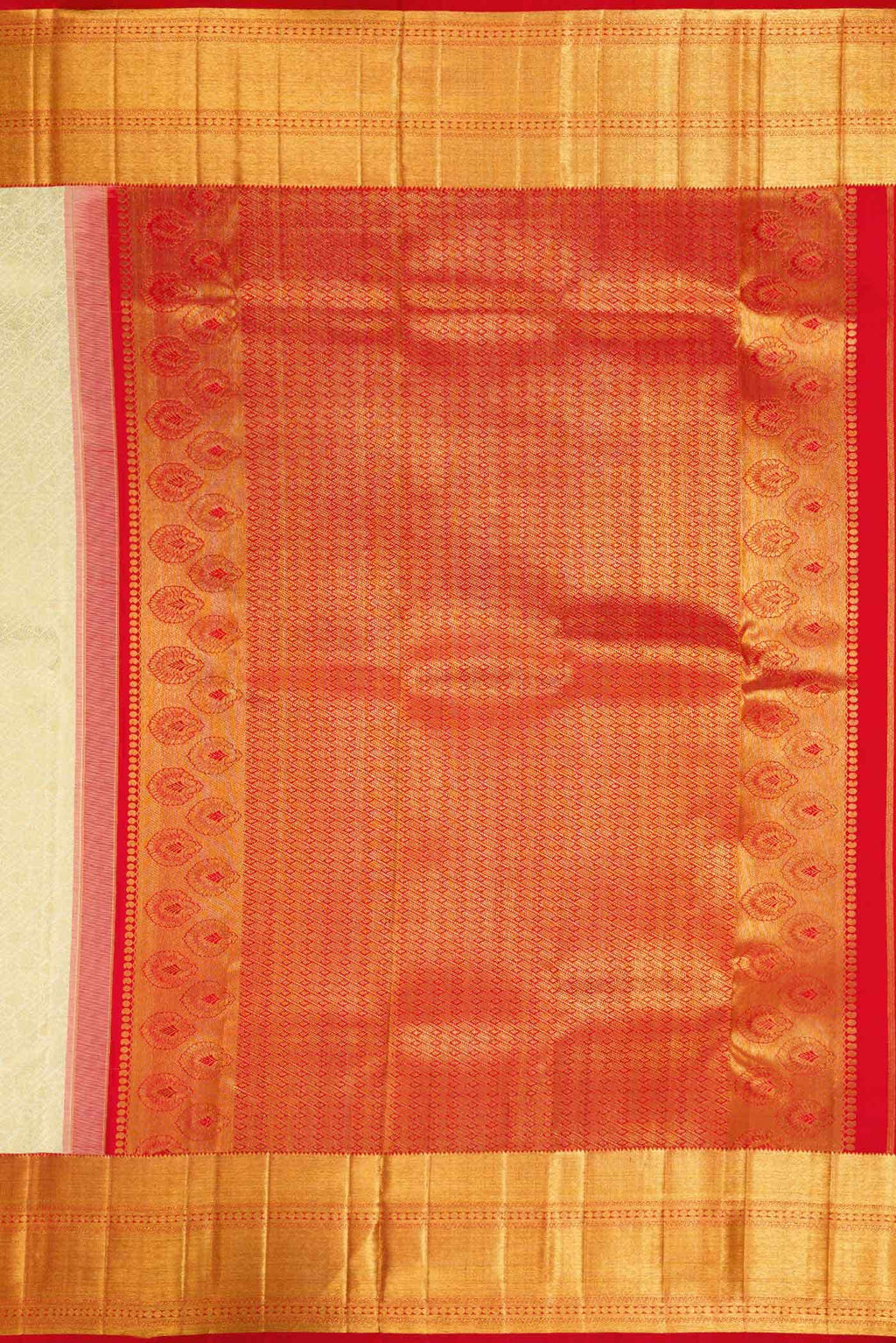 Pista Green Kanchipuram Silk Saree