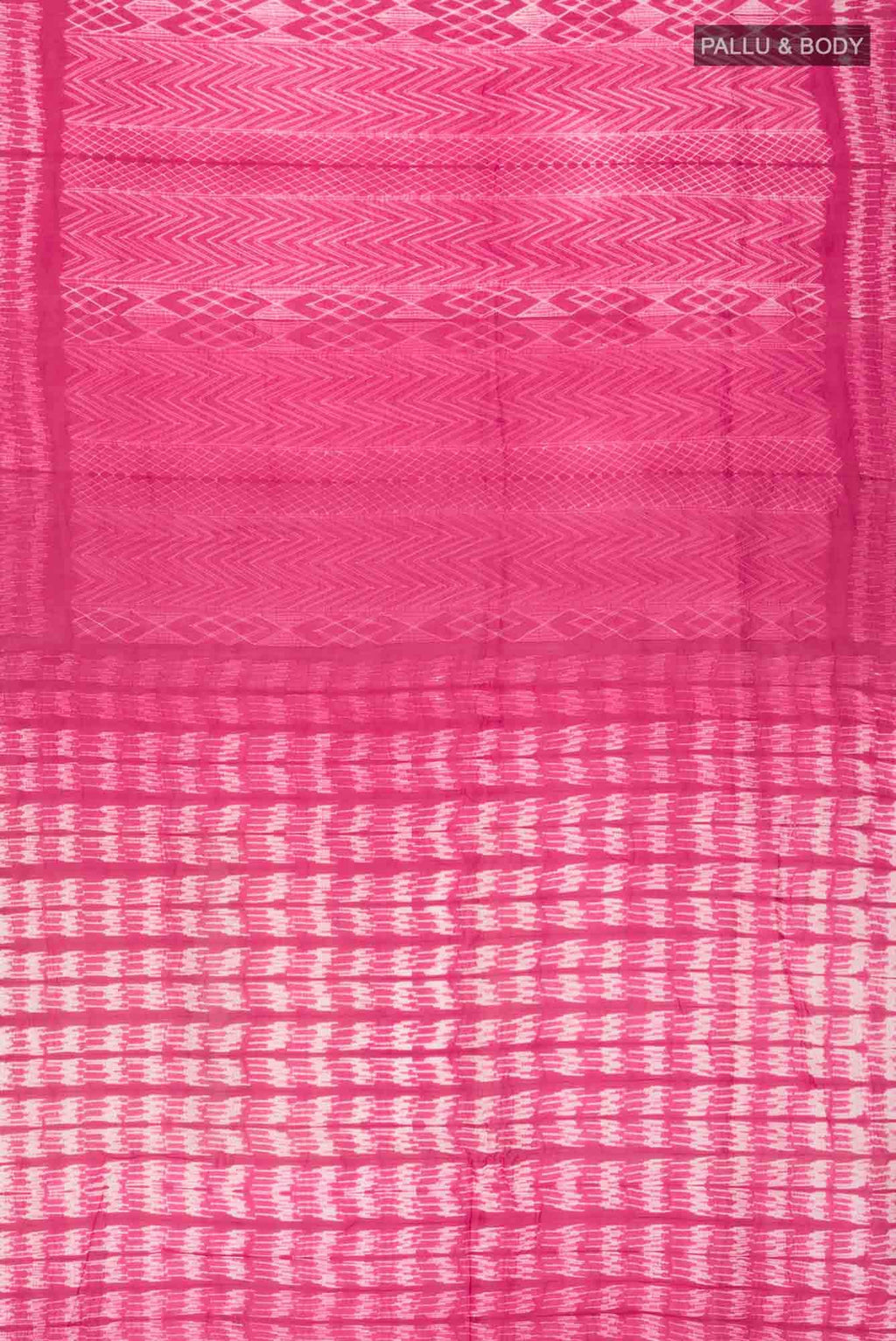 Pink Chanderi Silk Cotton Saree