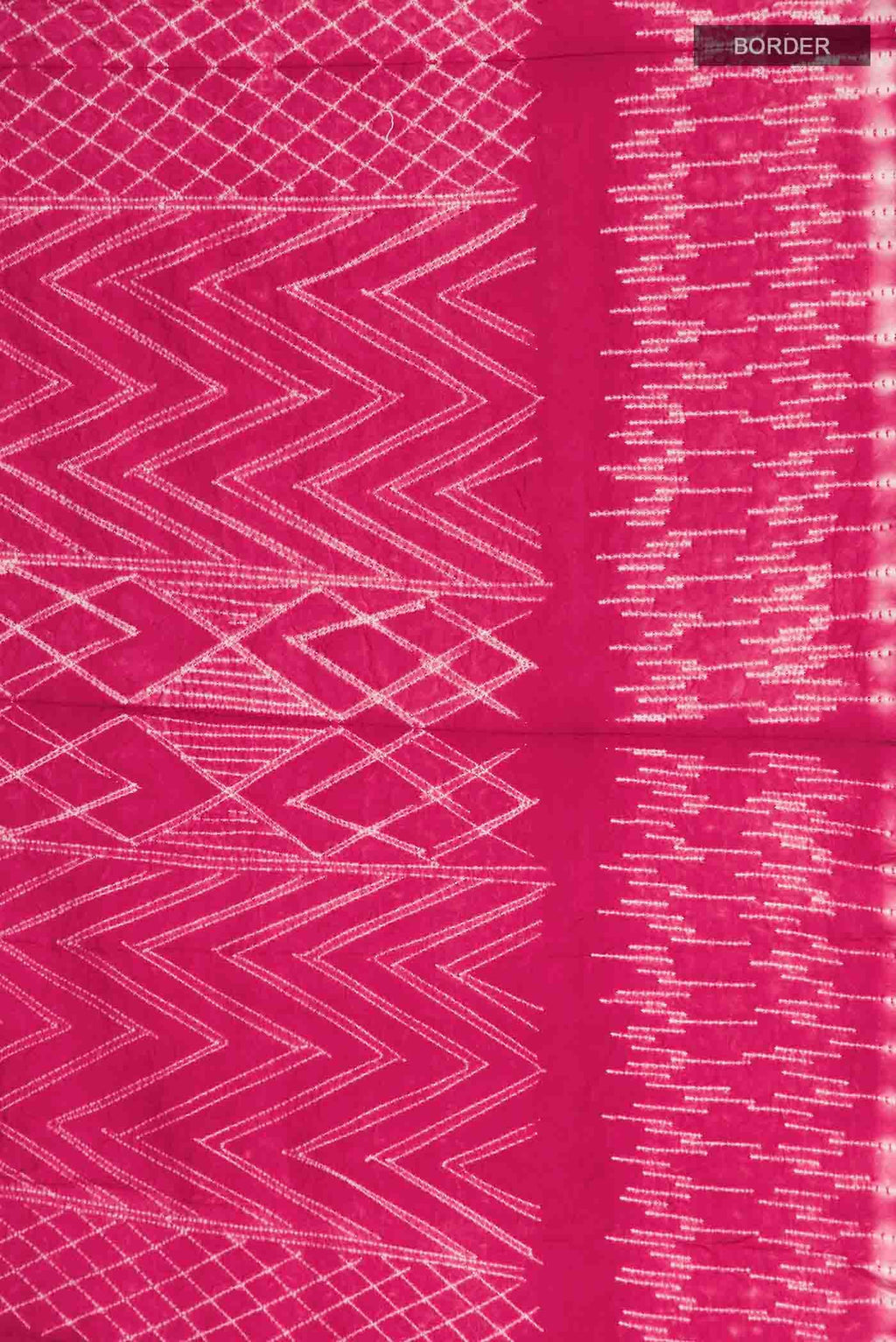 Red Tussar Silk Saree