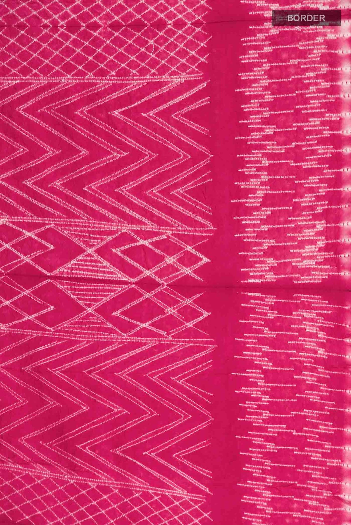 Red Tussar Silk Saree