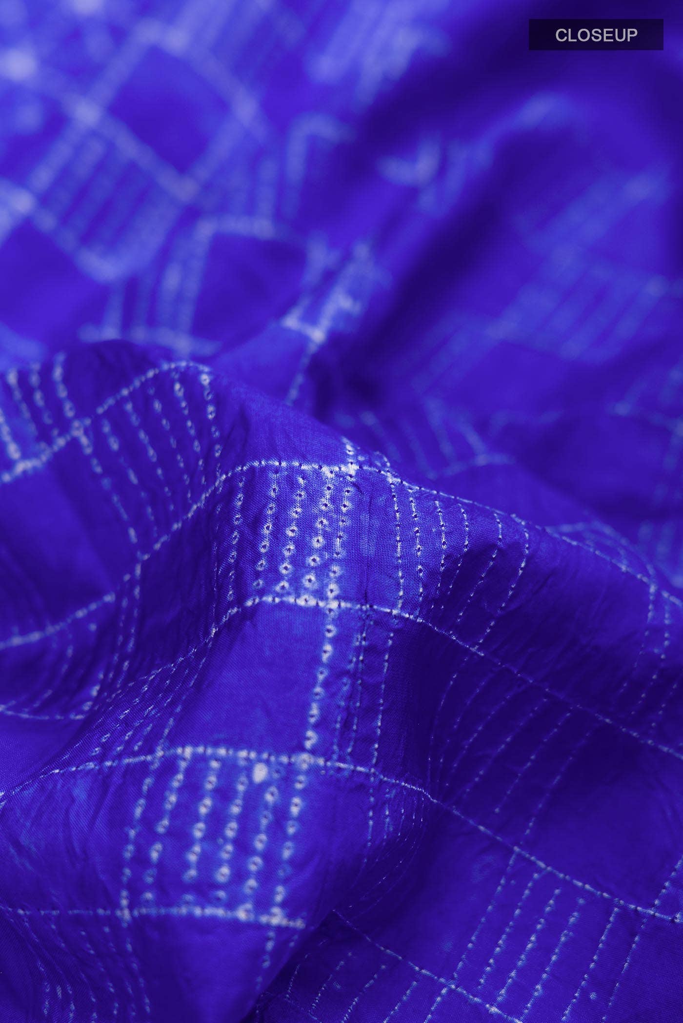 Blue Tussar Silk Saree