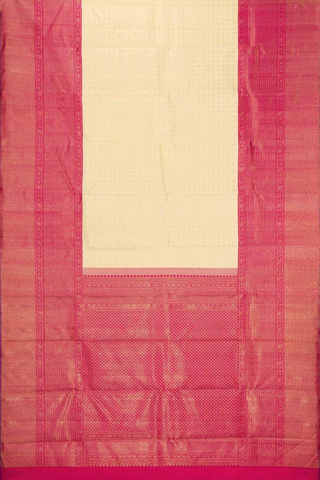Pure Silk Pure Zari Sandal Kanchipuram Saree