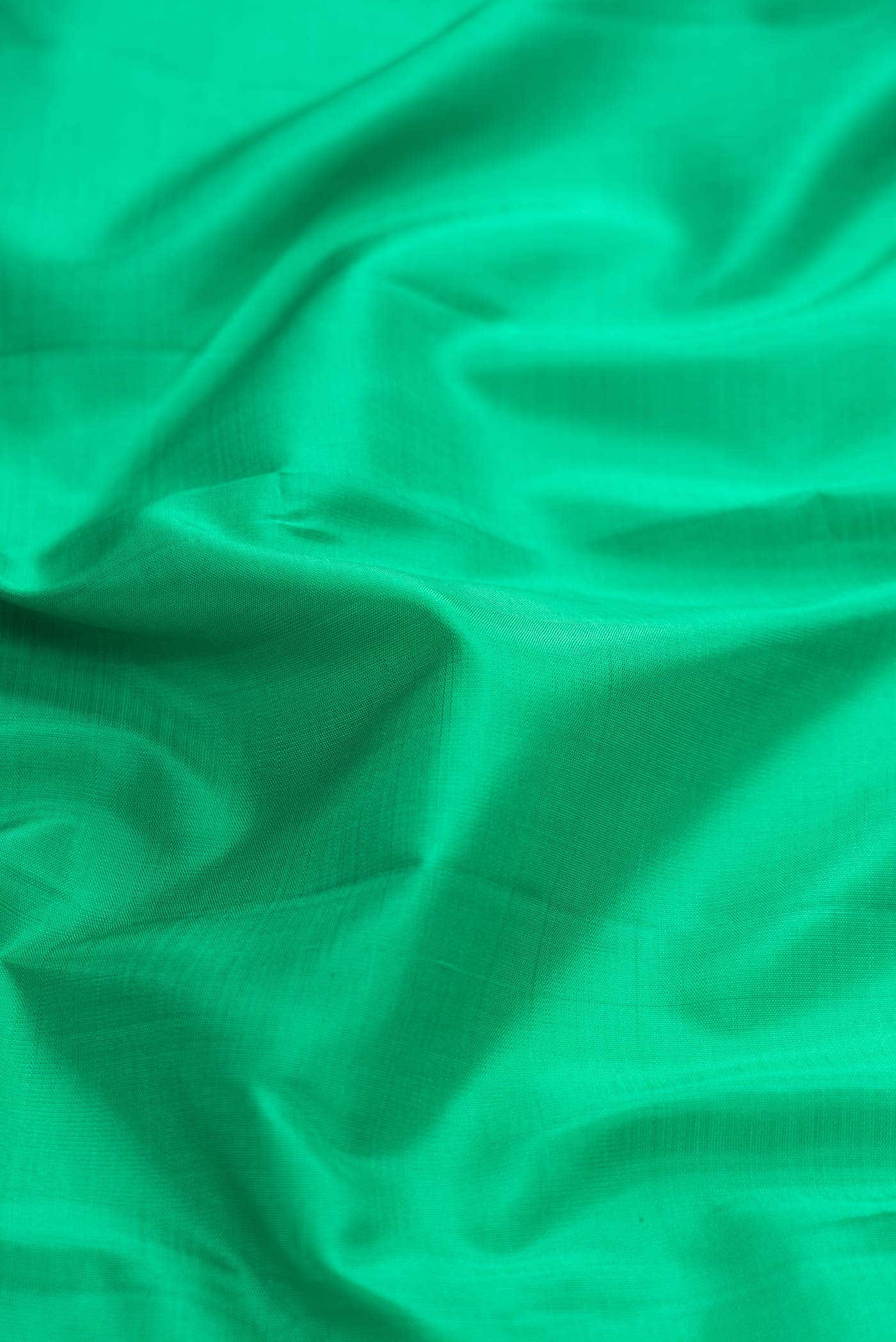 Pure Silk Pure Zari Green Kanchipuram Saree