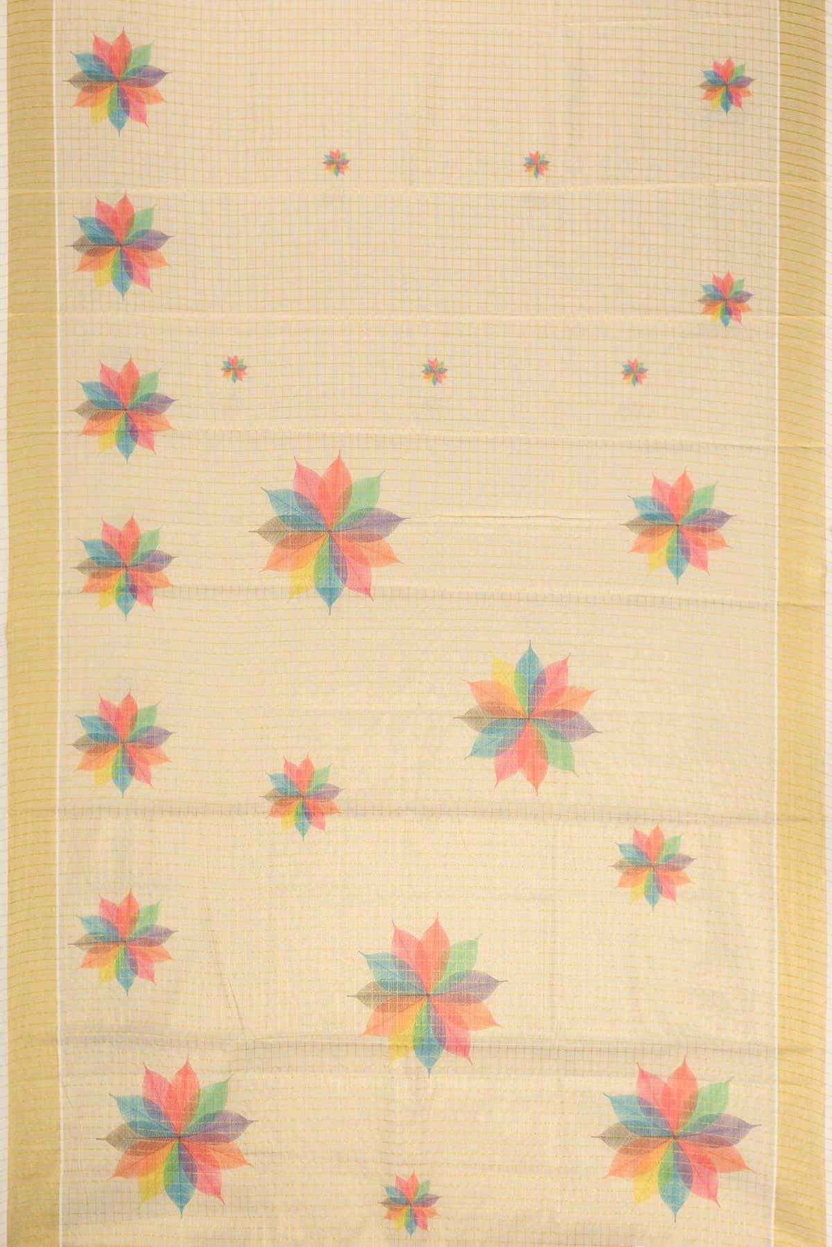 Sandal Dual Tone Kerala Cotton Saree