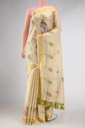 Gold Kerala Cotton Saree
