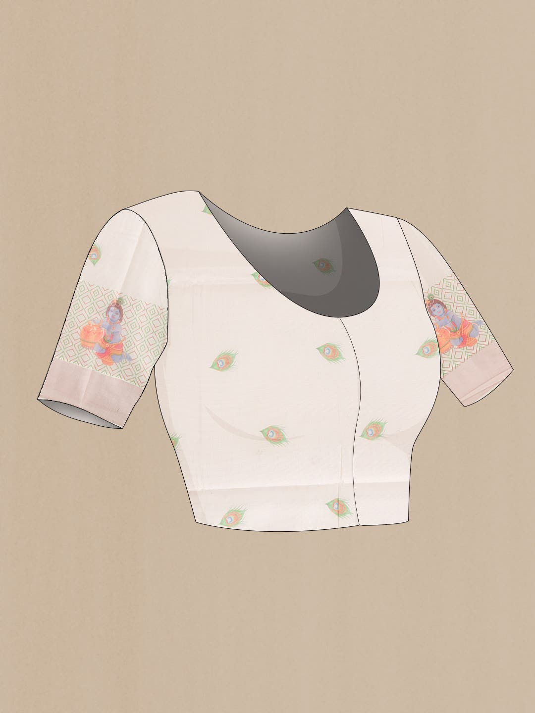 Pink Dual Tone Kerala Cotton Saree