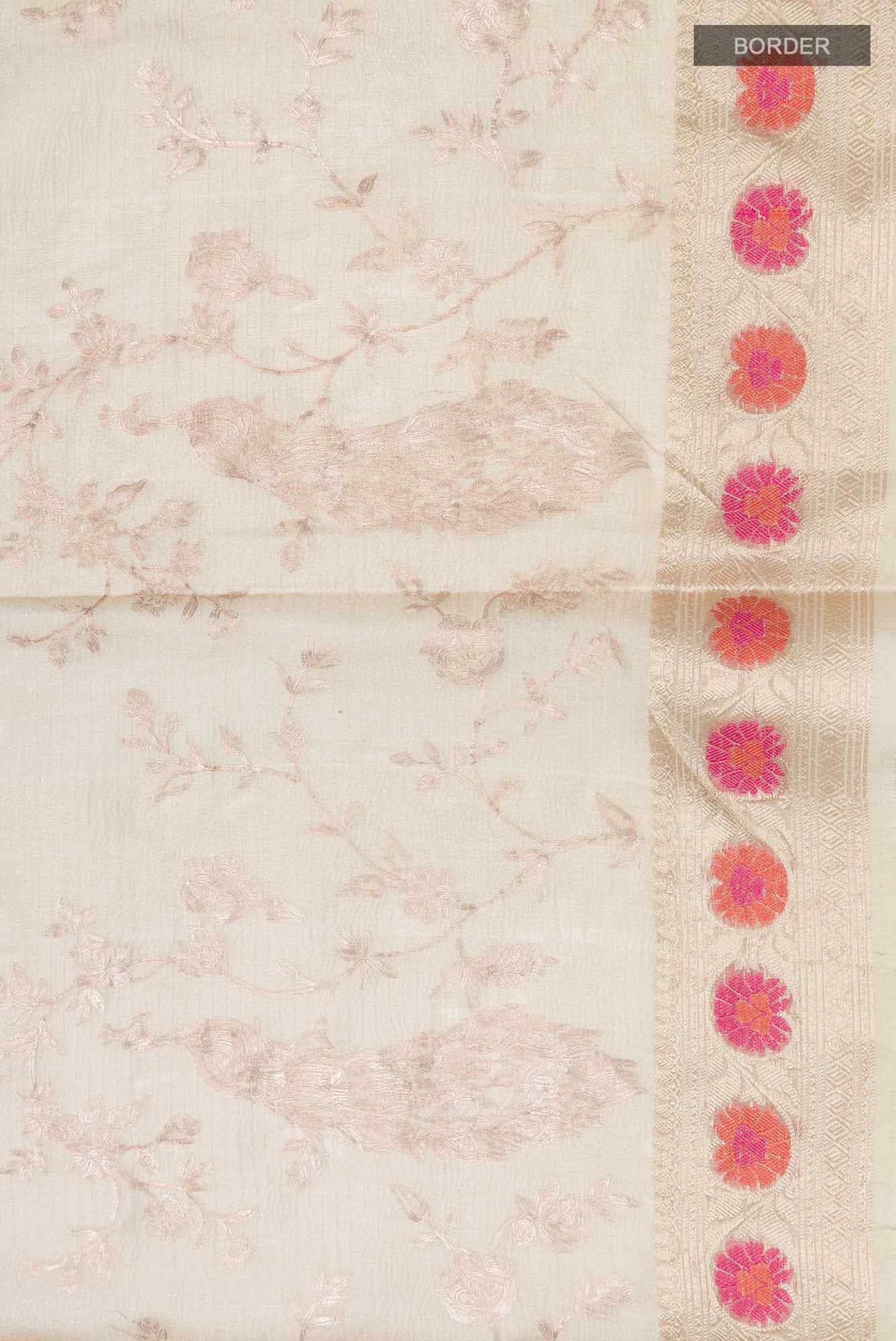 Gold Blended Tissue Silk Saree