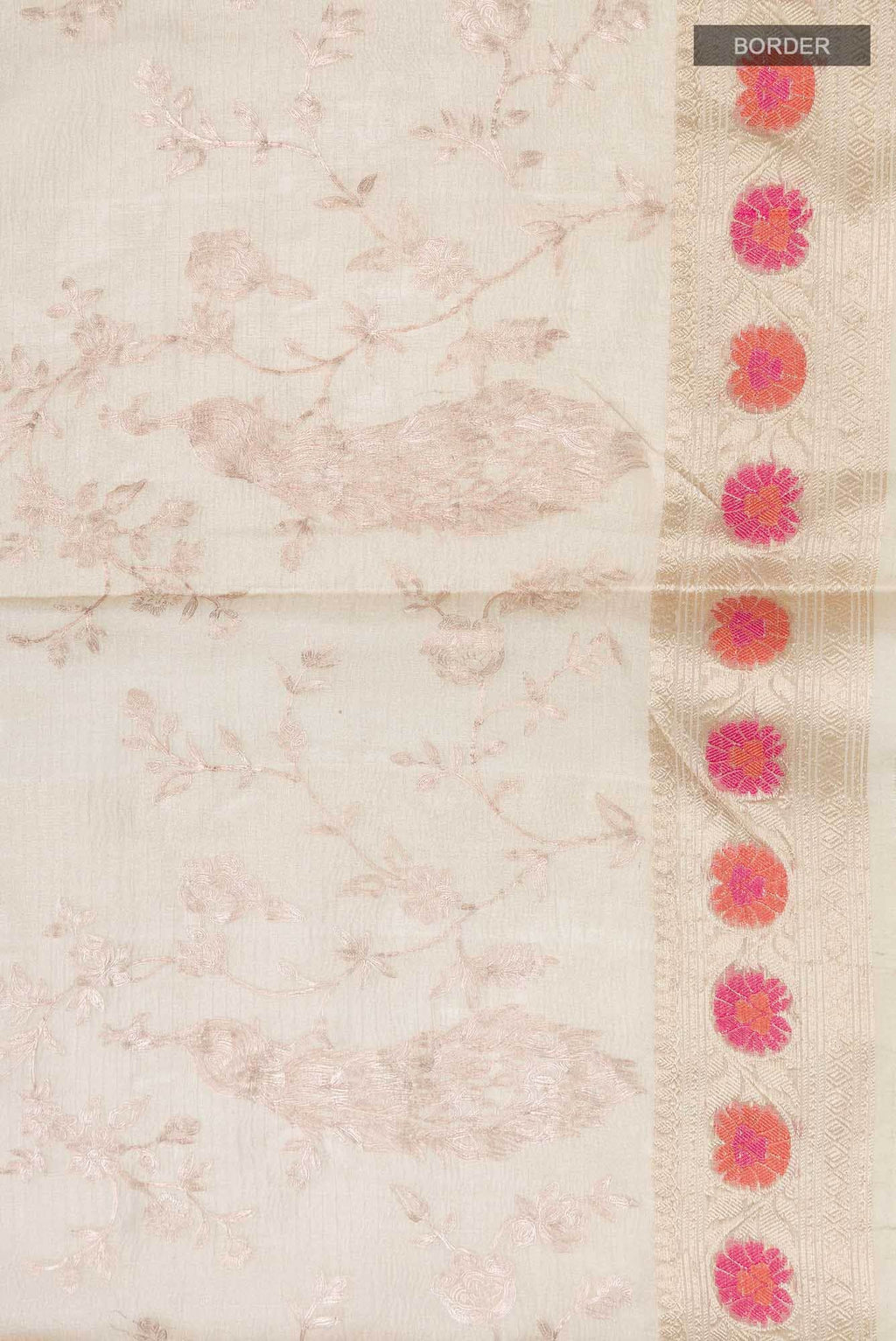 Gold Blended Tissue Silk Saree
