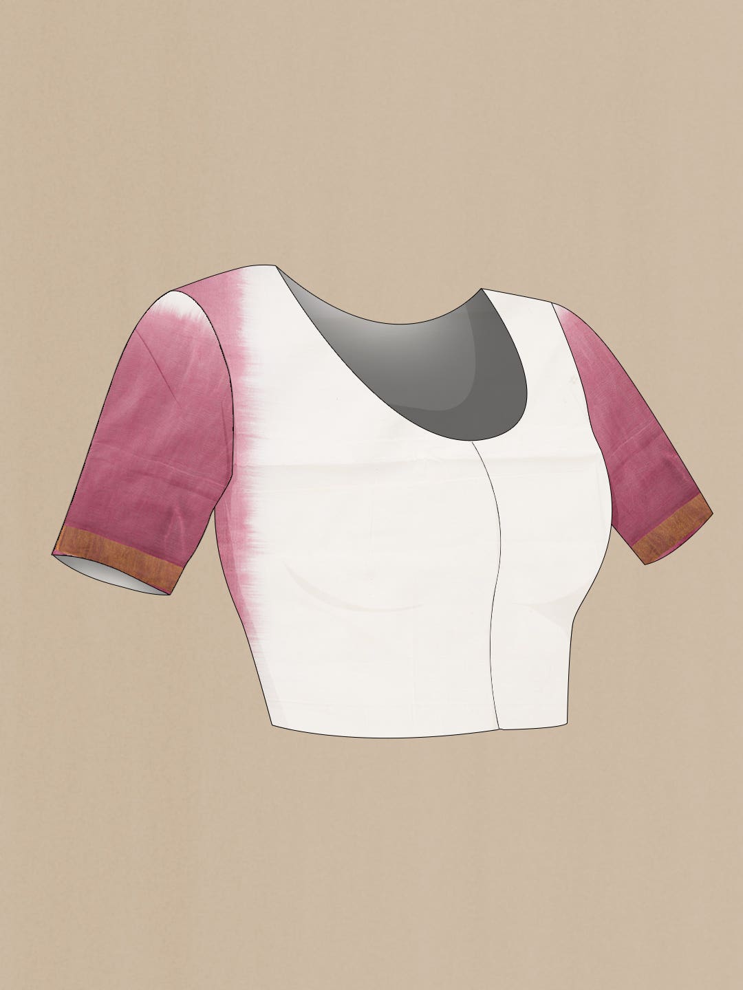 Off White Kerala Cotton Saree