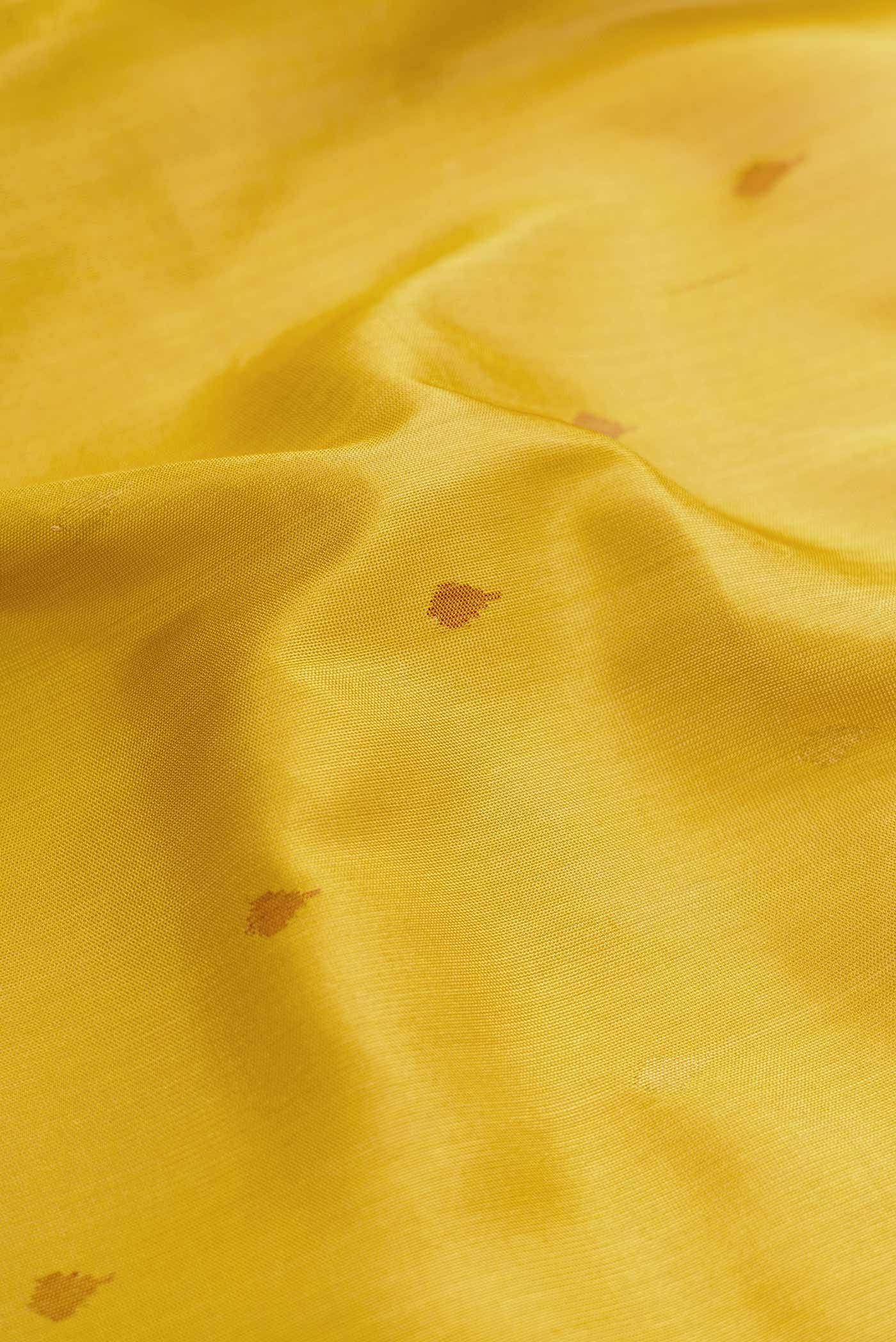 Mustard Uppada Silk Saree