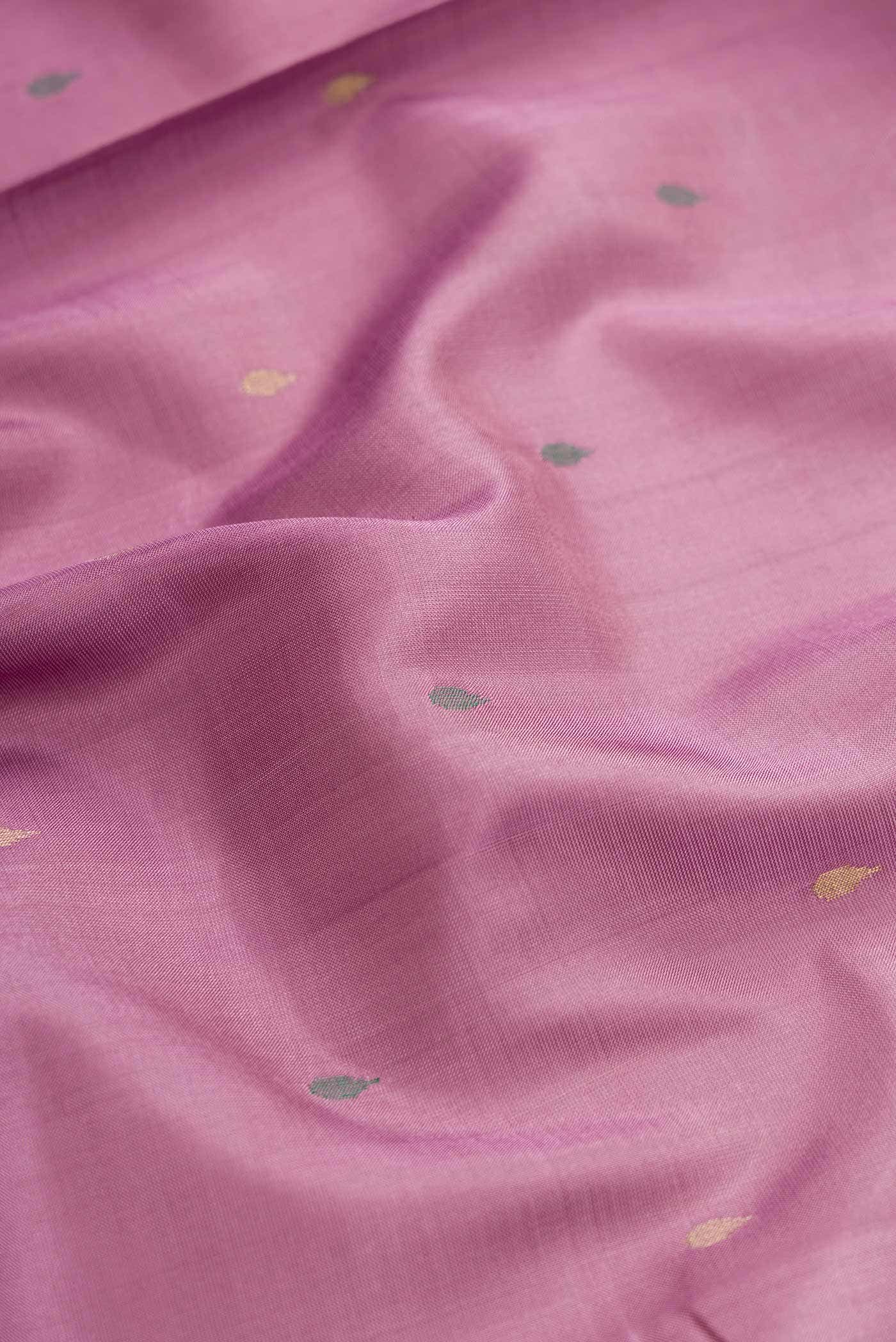 Lavender Uppada Silk Saree