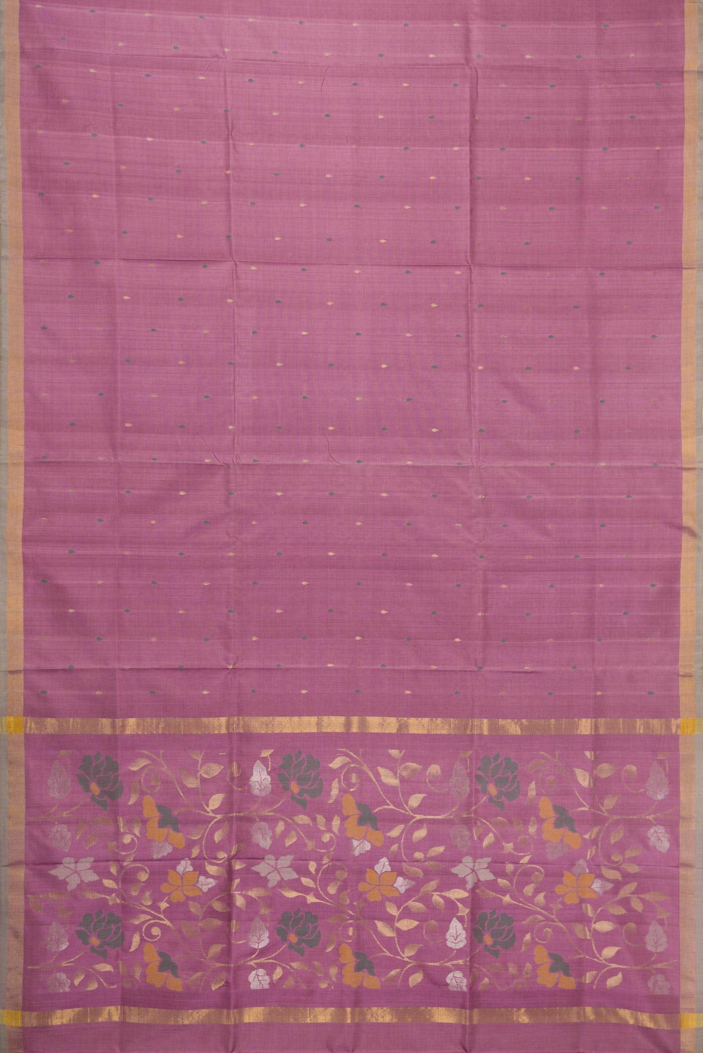 Lavender Uppada Silk Saree