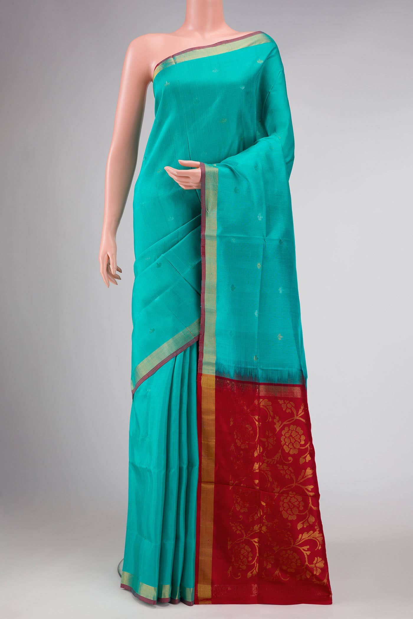 Sky Blue Uppada Silk Saree