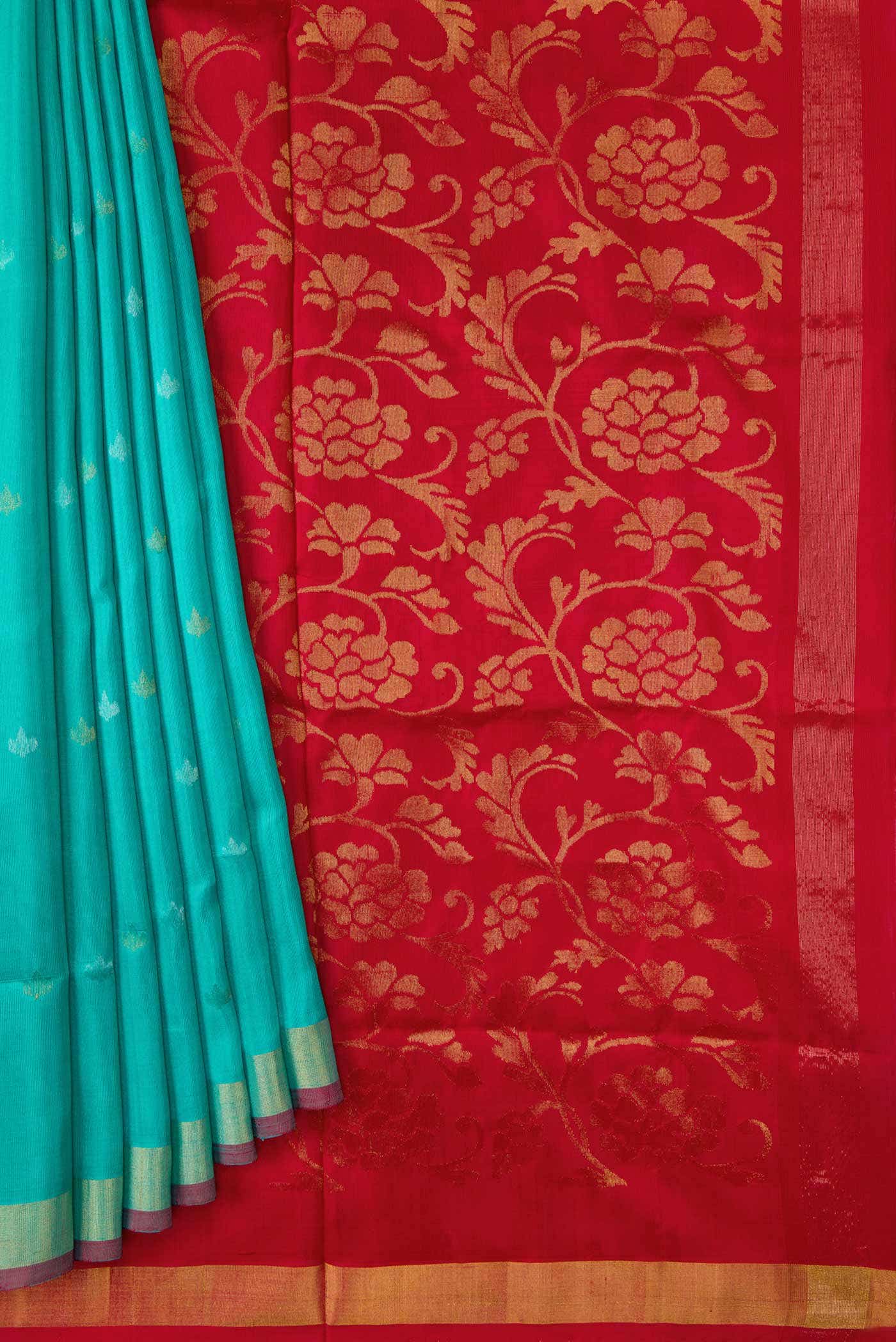 Sky Blue Uppada Silk Saree