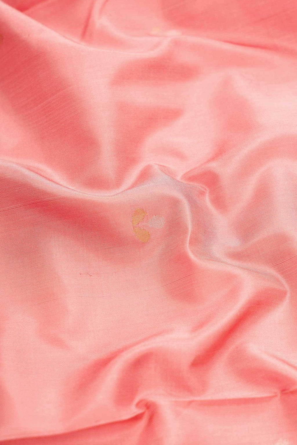 Golden Peach Uppada Silk Saree