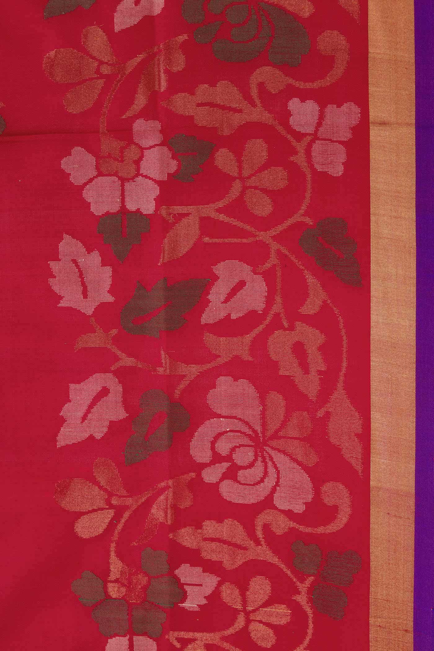 Red Uppada Silk Saree
