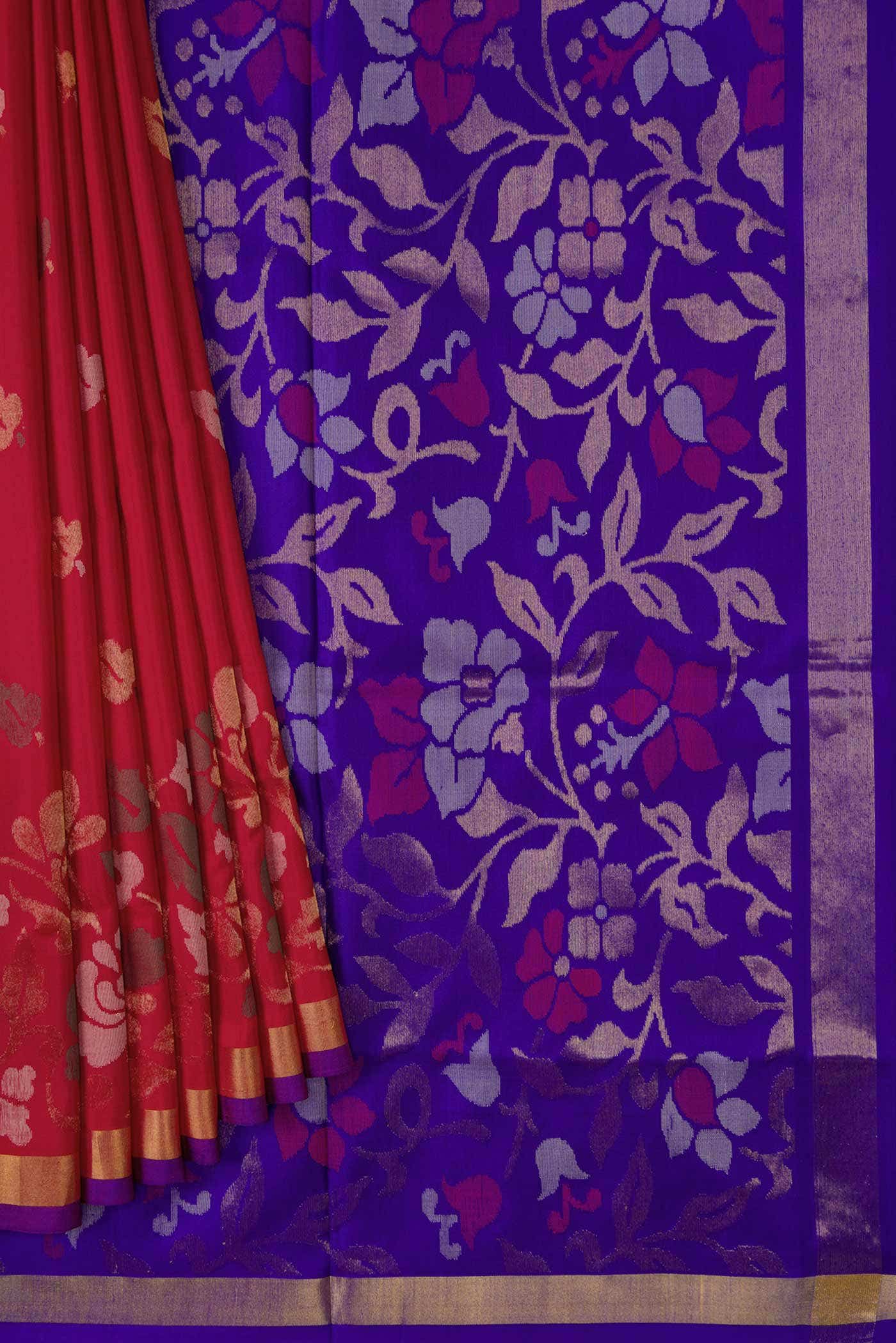 Red Uppada Silk Saree