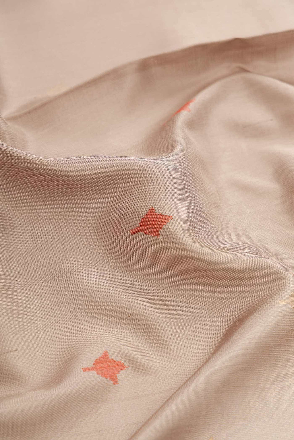 Dark Beige Uppada Silk Saree
