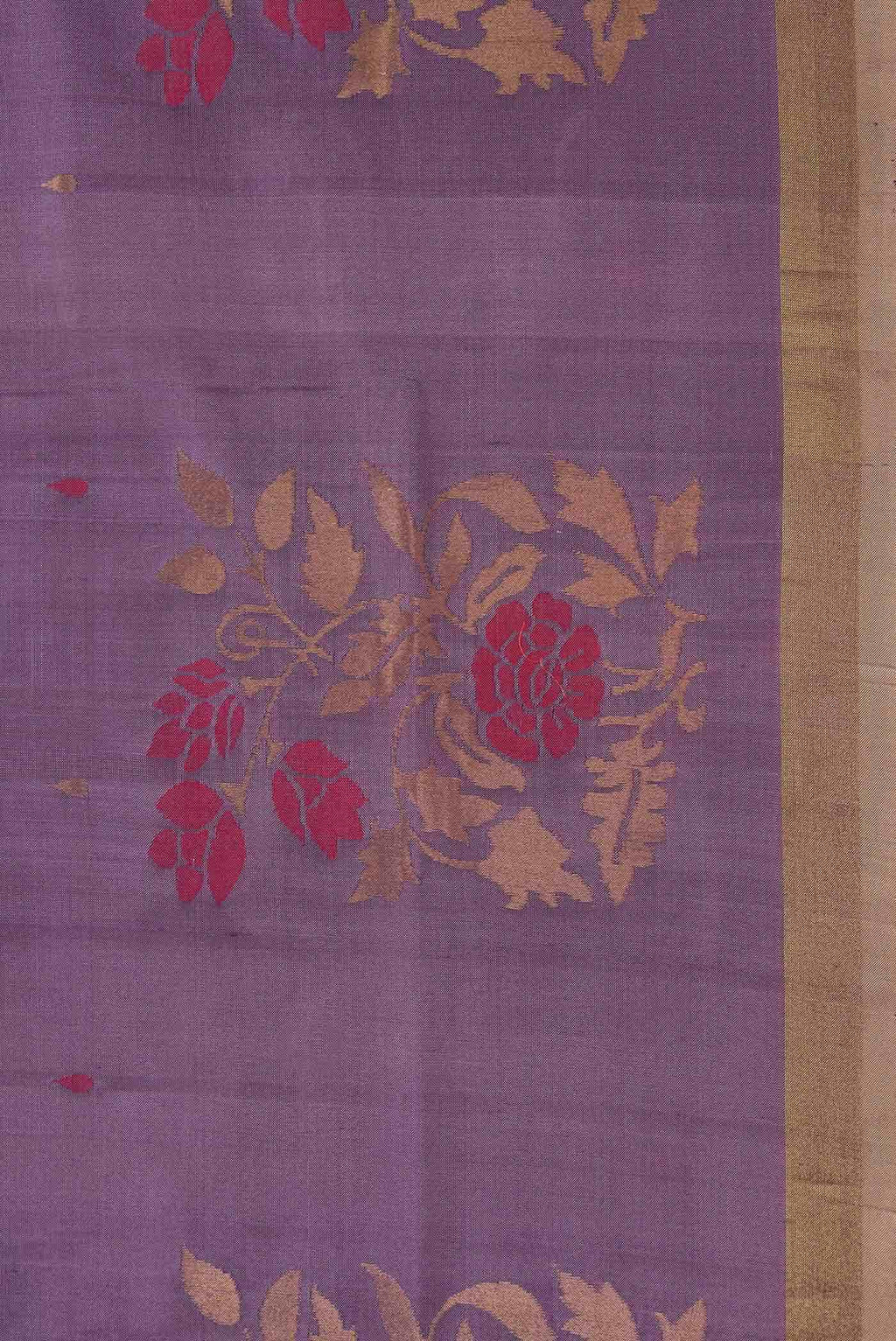 Lavender Uppada Silk Saree