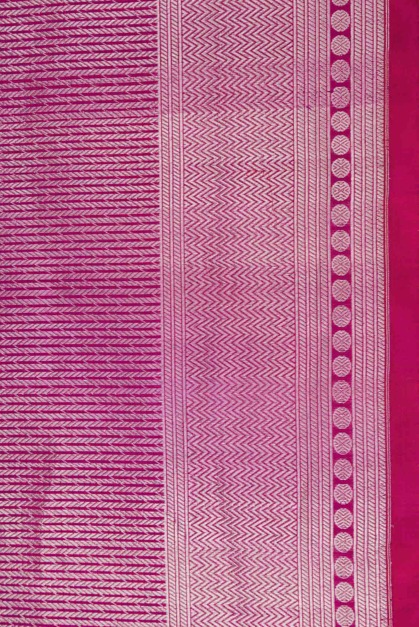 Purple Dual Tone Banarasi Silk Saree