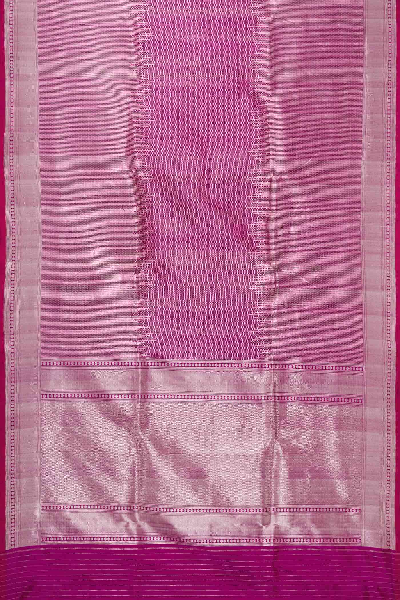 Purple Dual Tone Banarasi Silk Saree