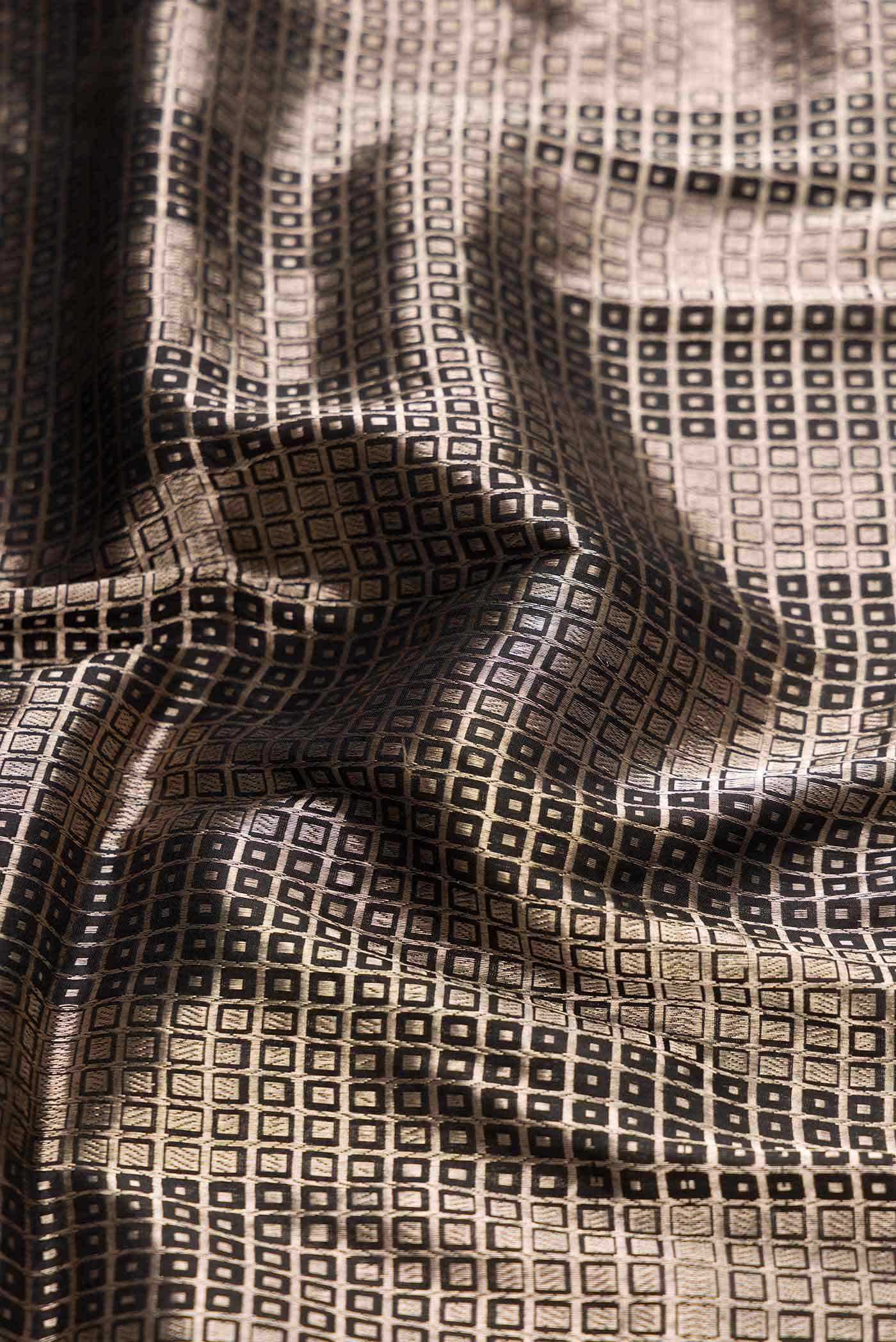 Black Banarasi Silk Saree
