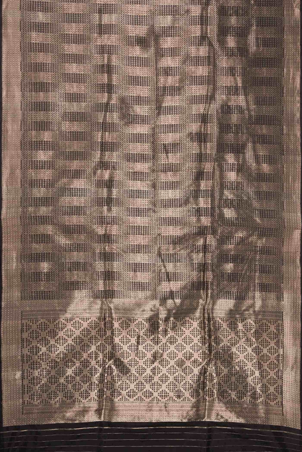 Black Banarasi Silk Saree