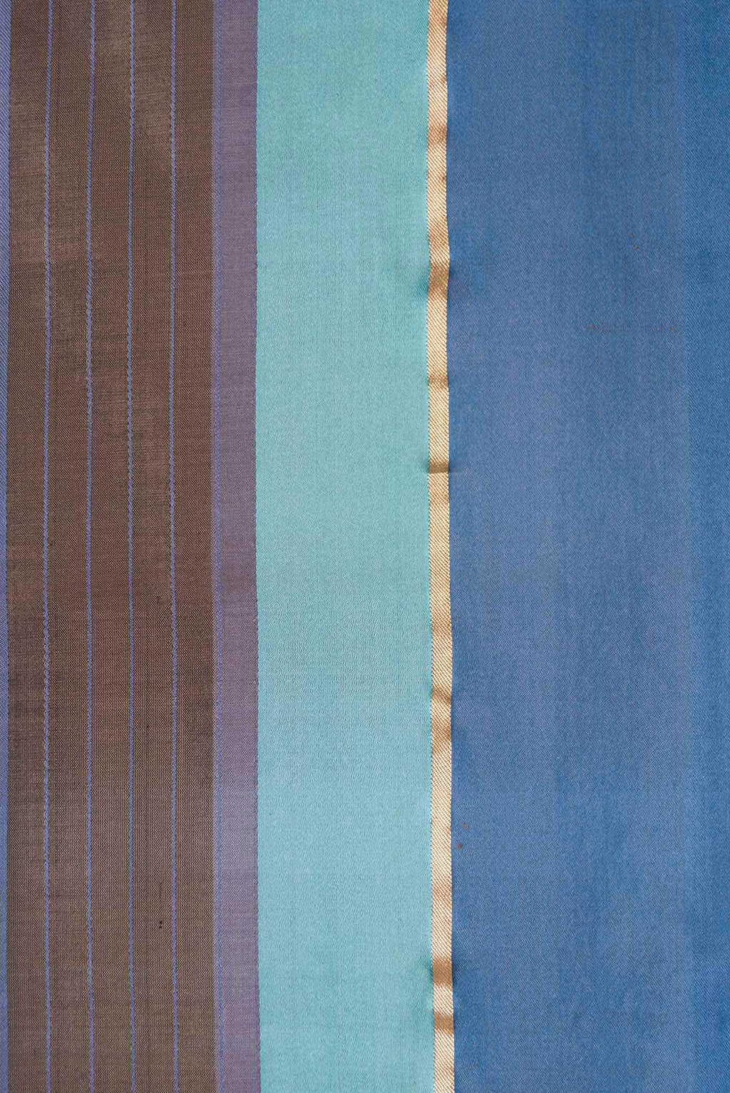 Brown Dual Tone Banarasi Silk Saree
