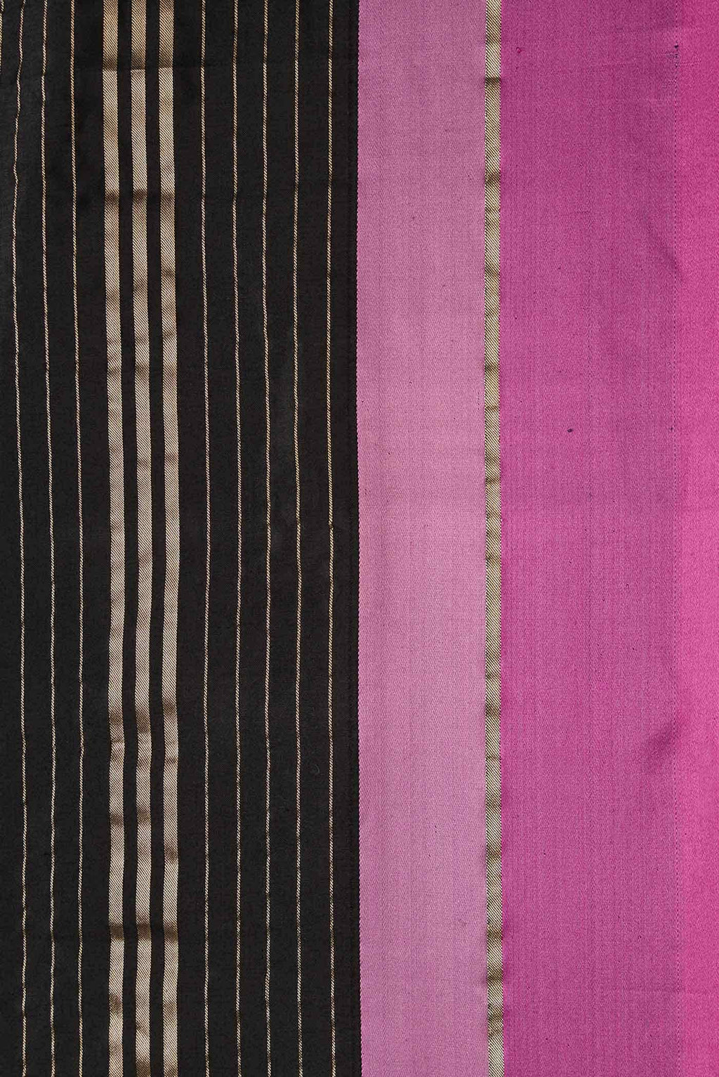 Black Banarasi Silk Saree