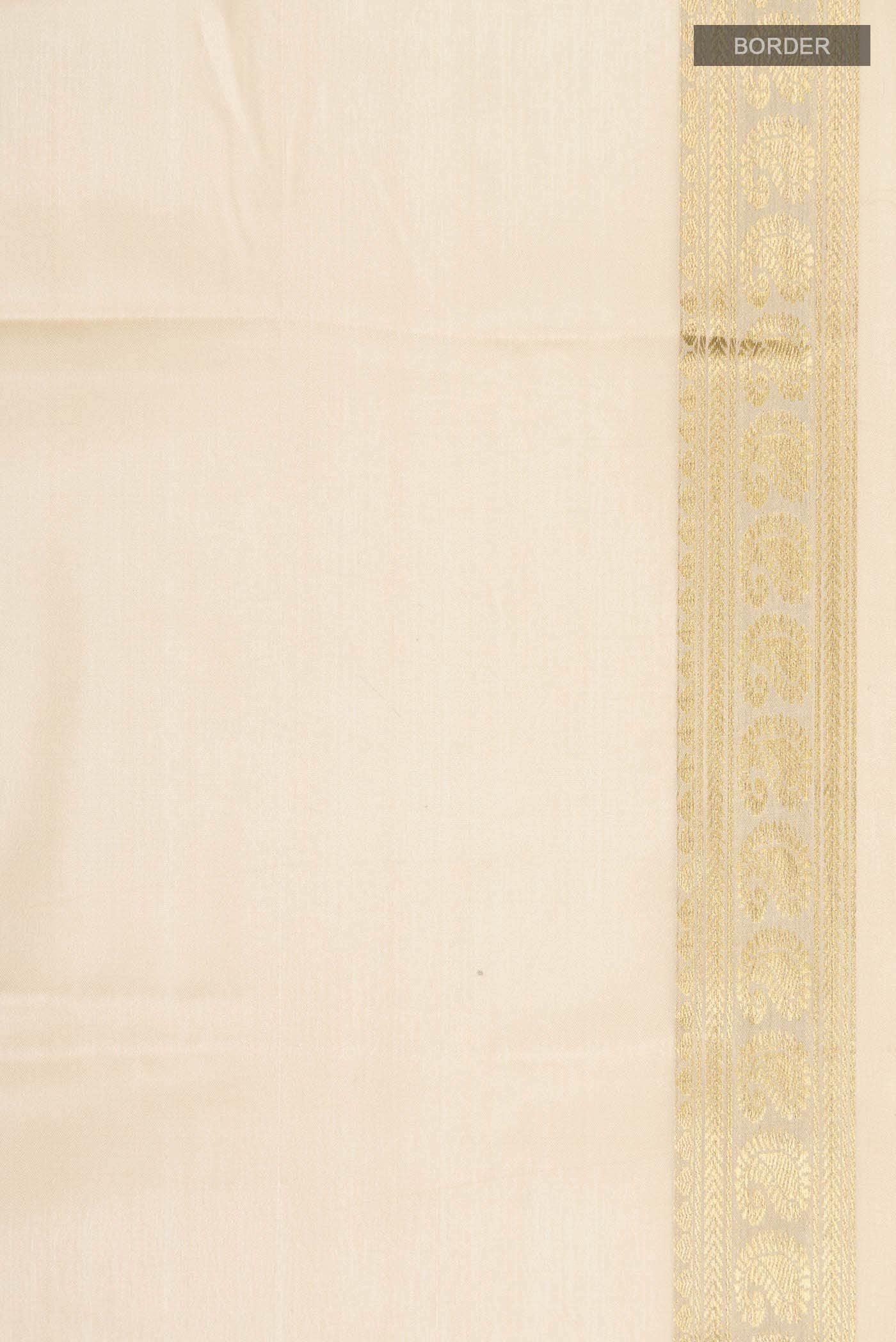 Sandal Mysore Crepe Saree