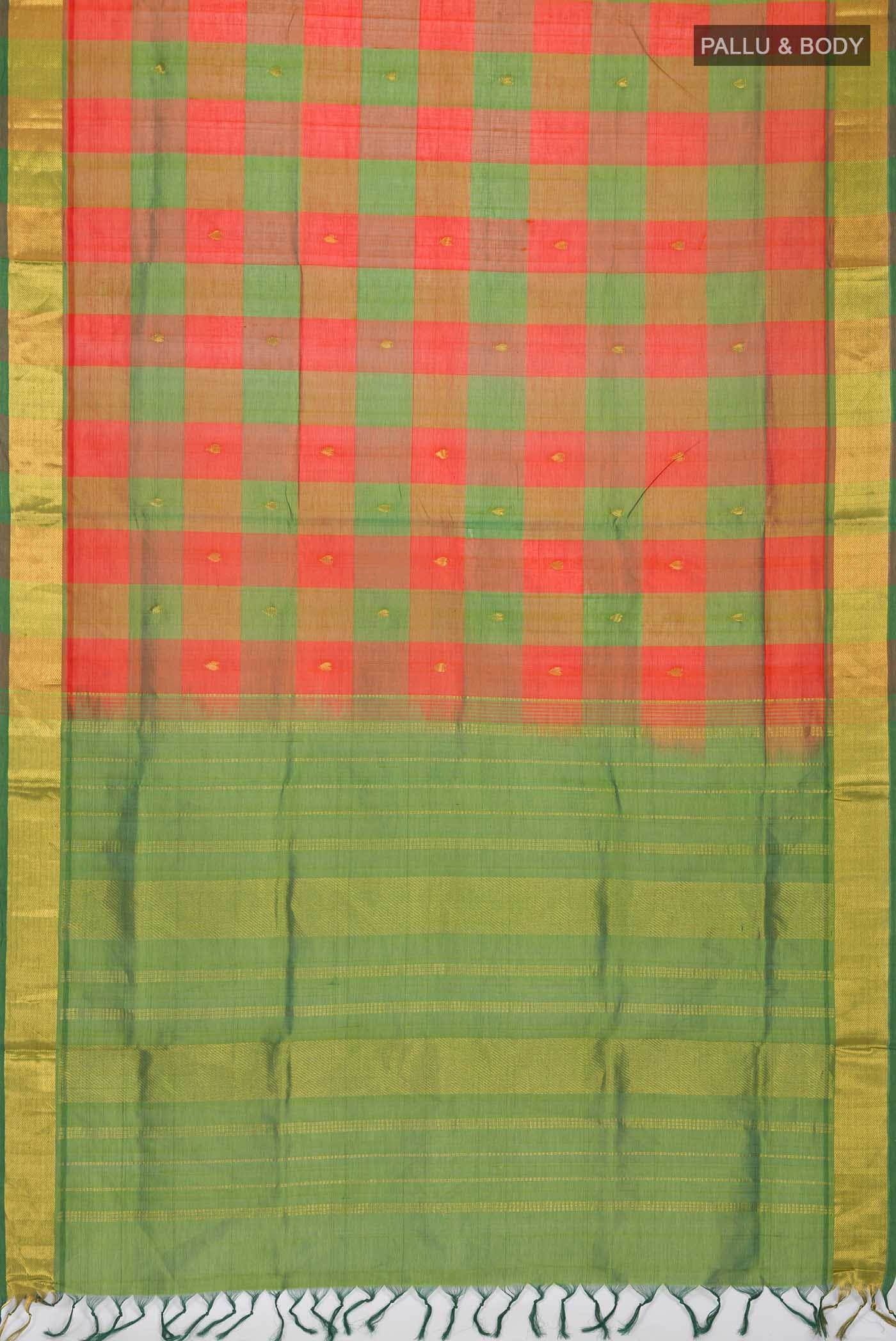 Multi Silk Cotton Saree