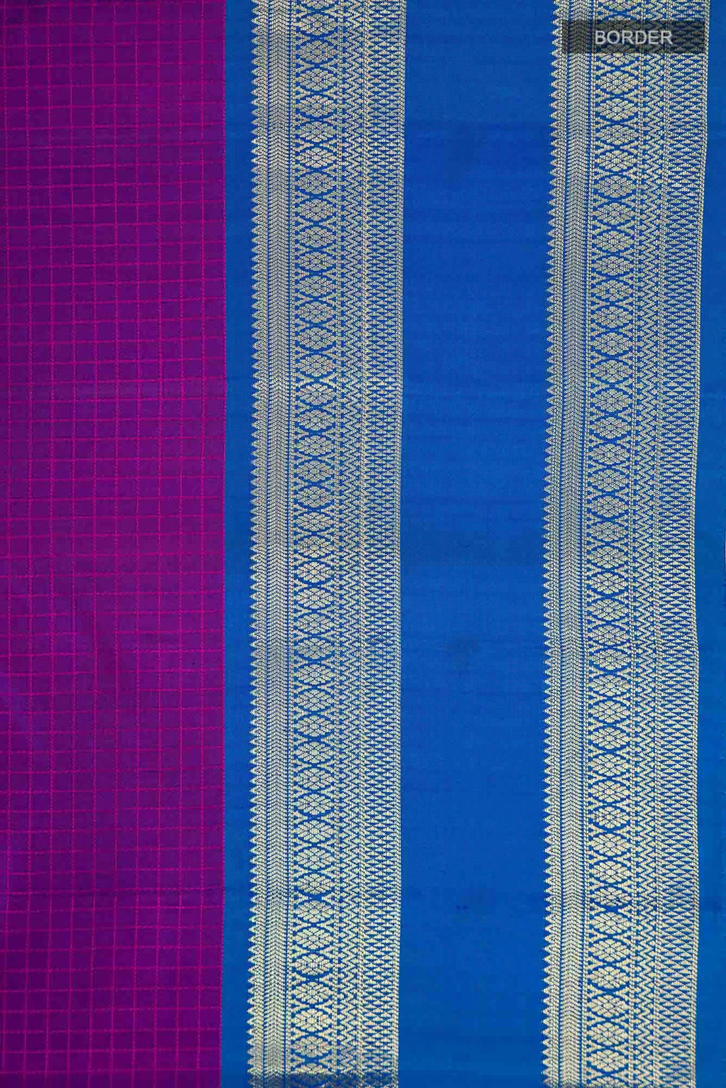 Purple Kanchipuram Silk Saree