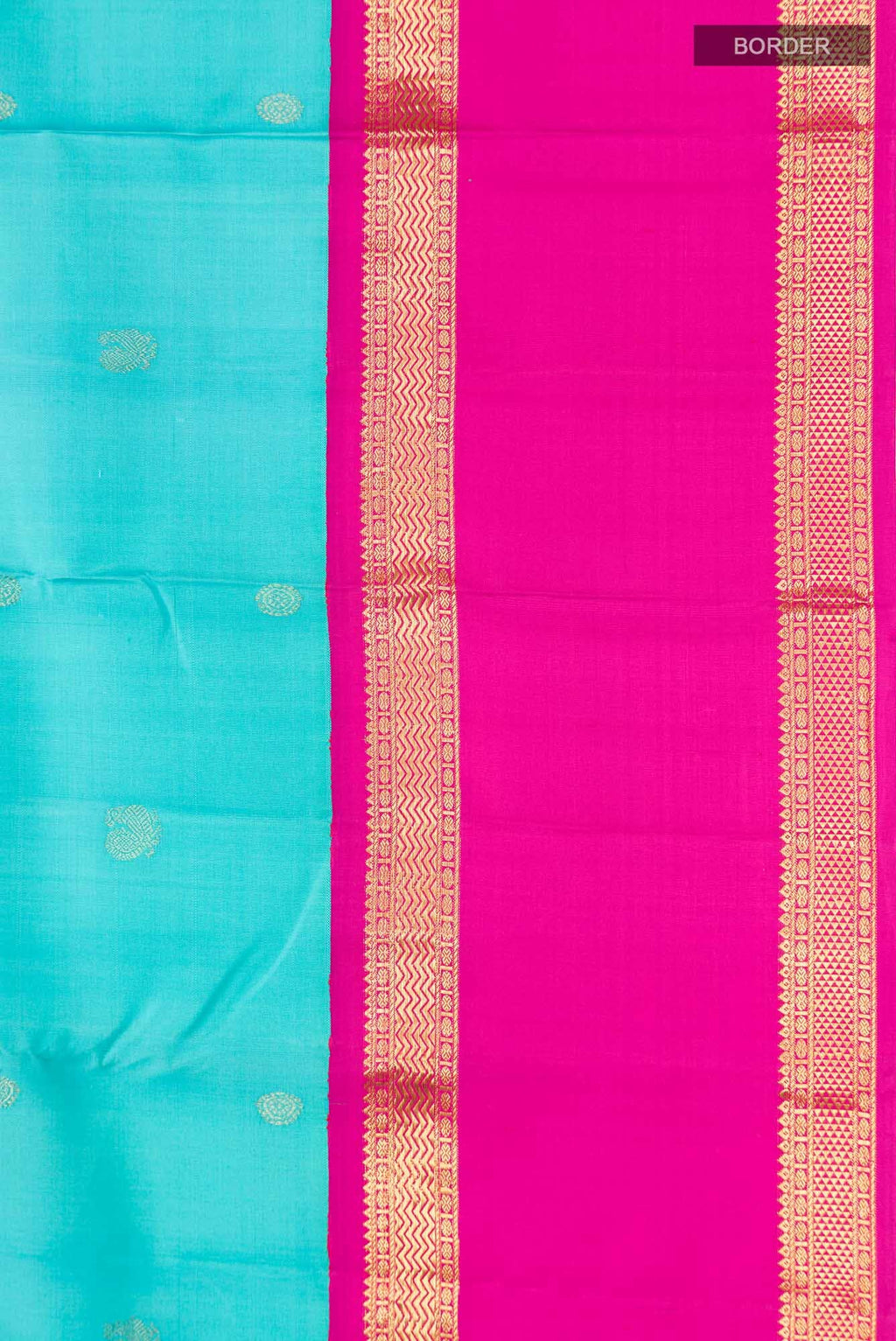 Blue Kanchipuram Silk Saree