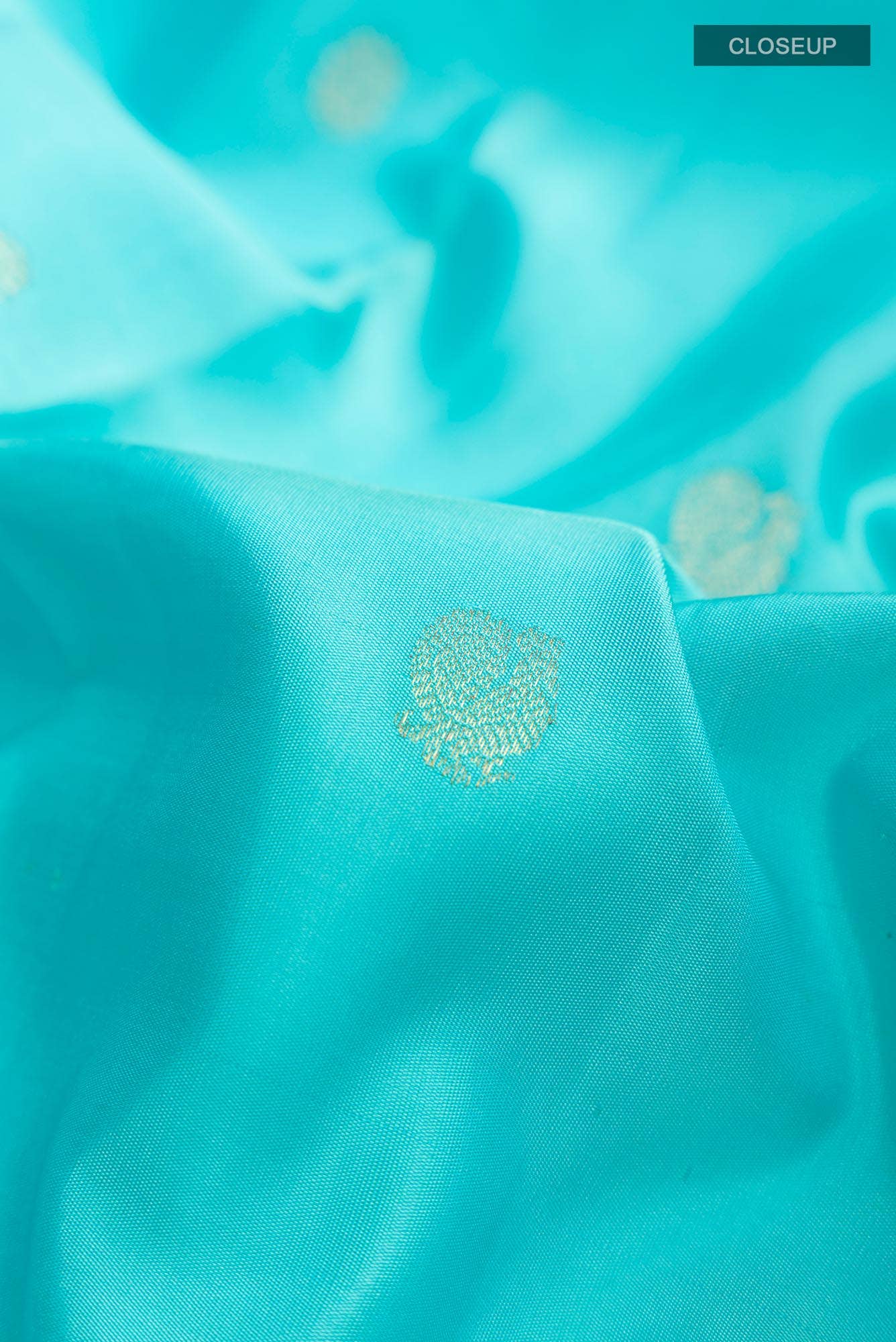 Blue Kanchipuram Silk Saree