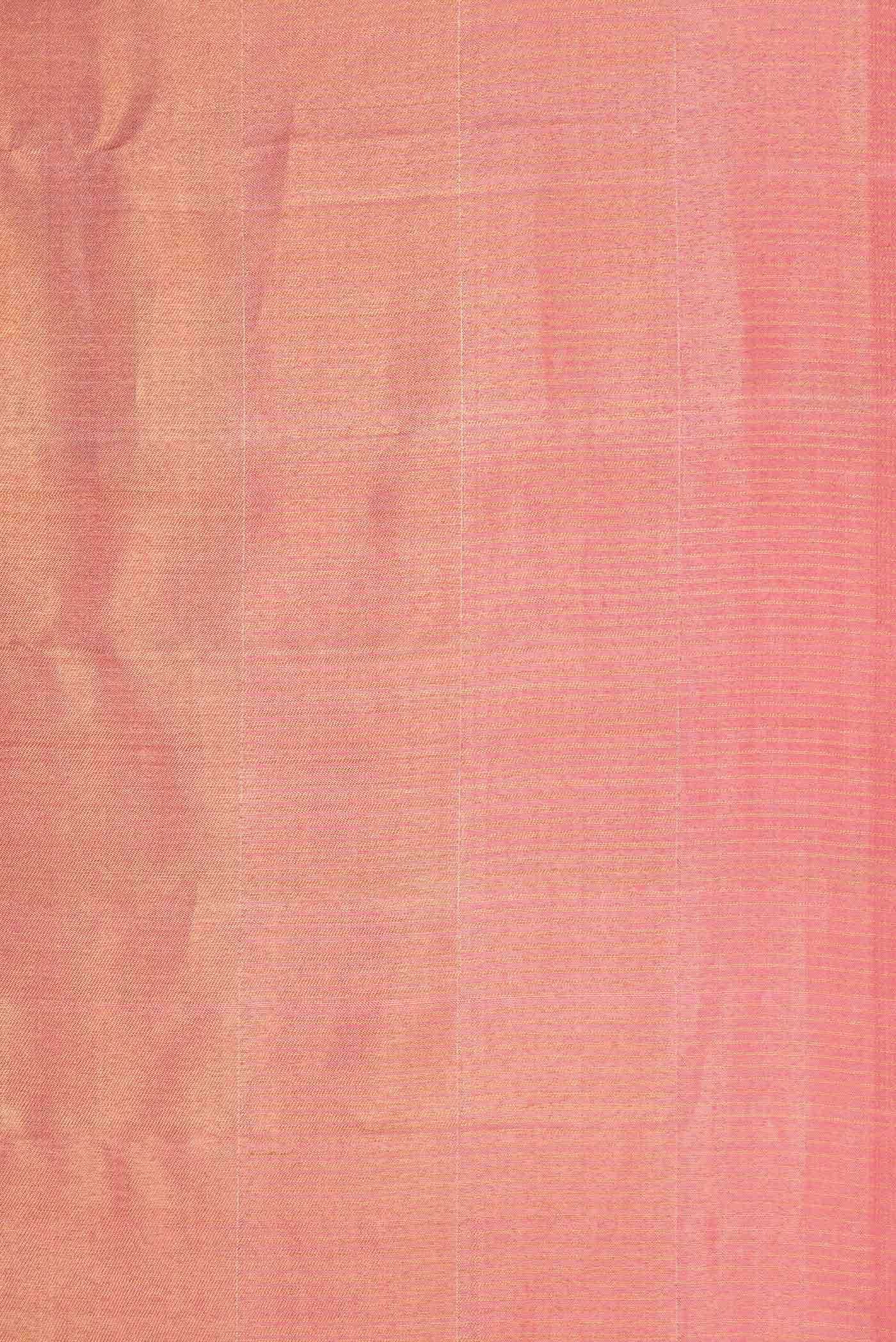 Pink Kanchipuram Tissue Silk Saree