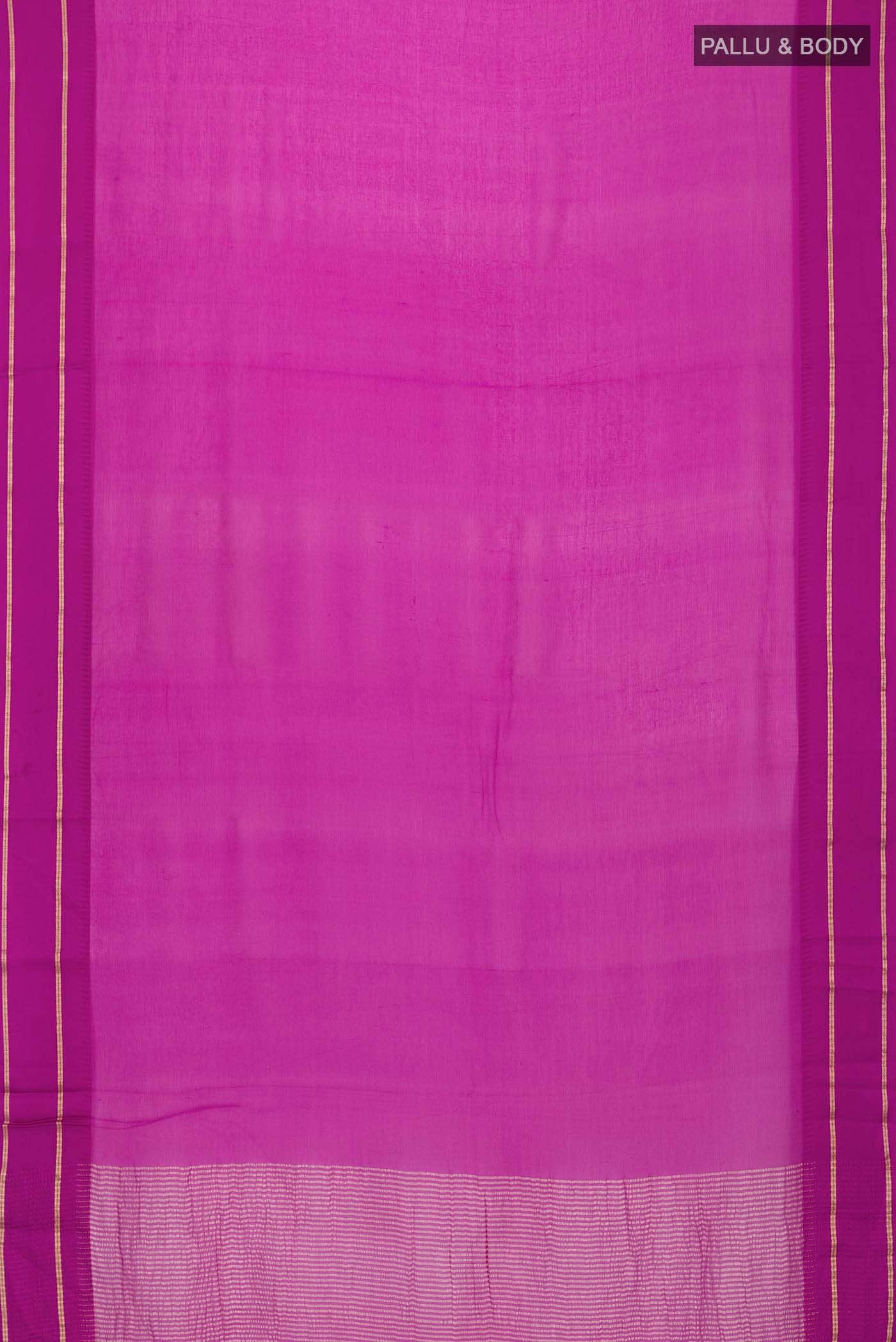 Purple Mysore Chiffon Saree