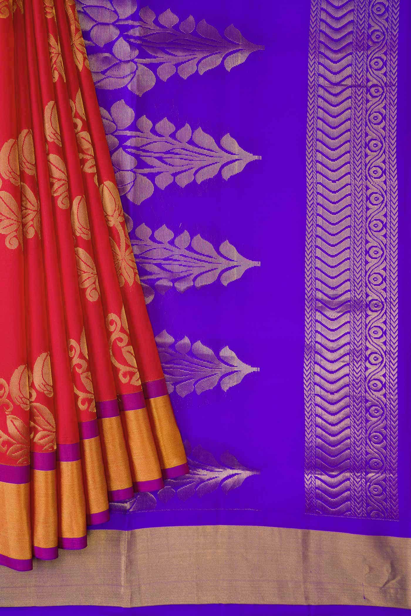 Red Soft Silk Saree