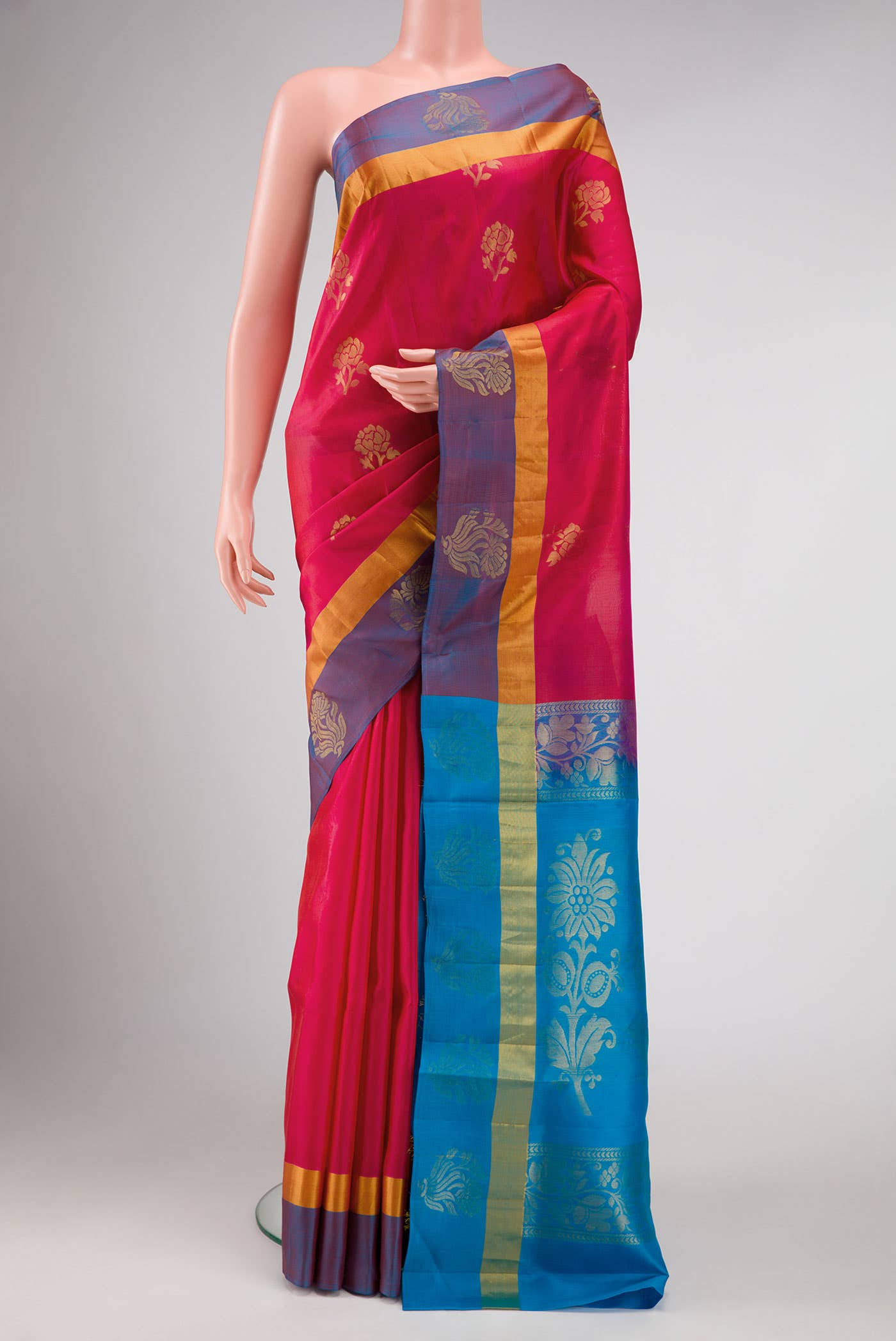 Red Soft Silk Saree