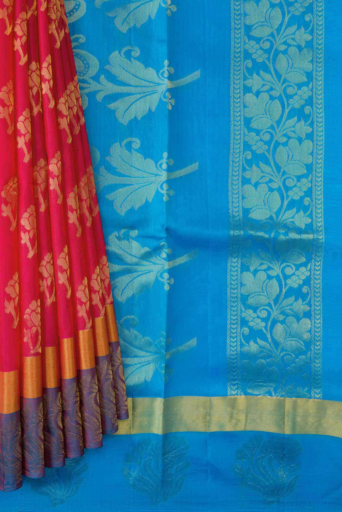 Red Soft Silk Saree