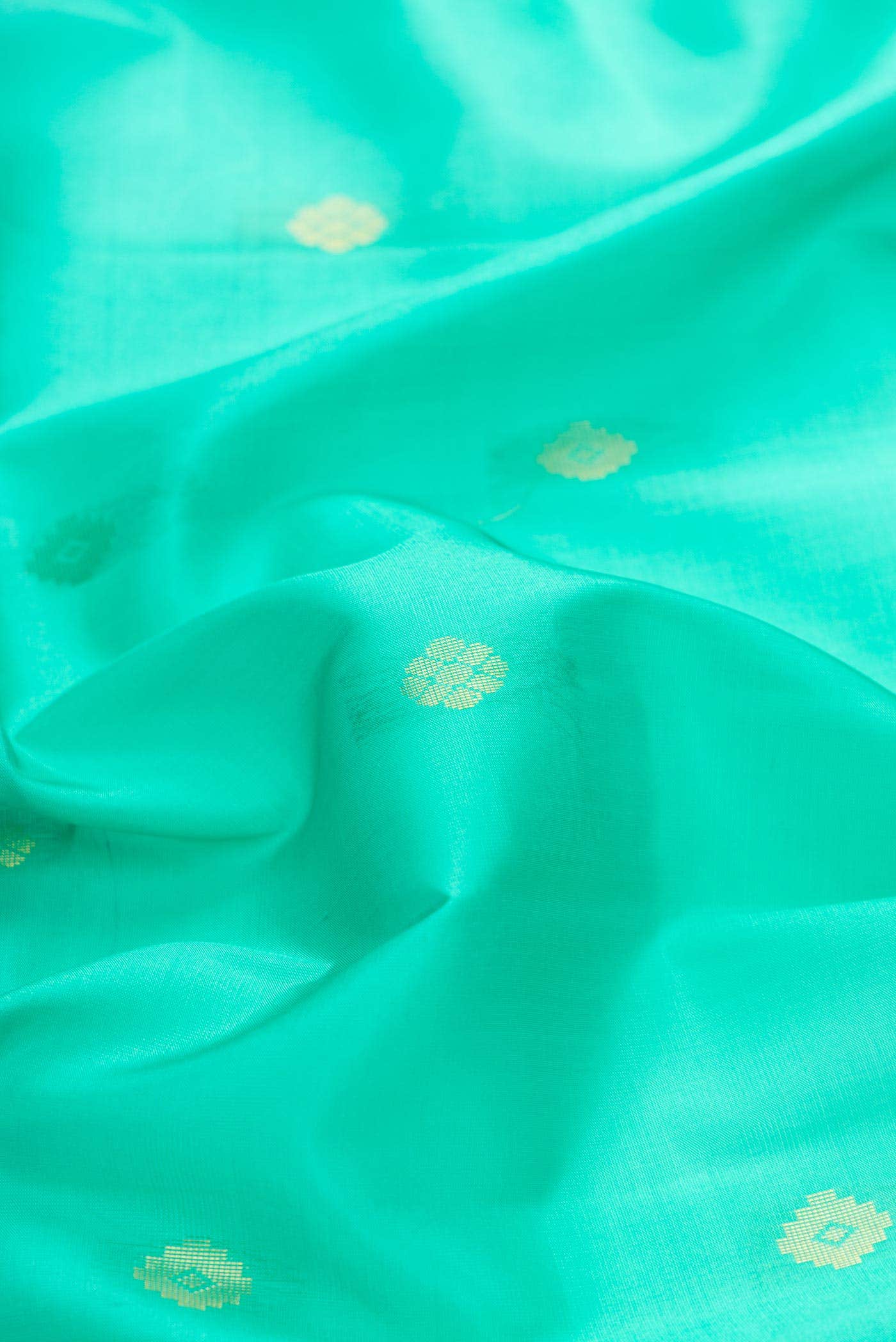 Sea Green Soft Silk Saree