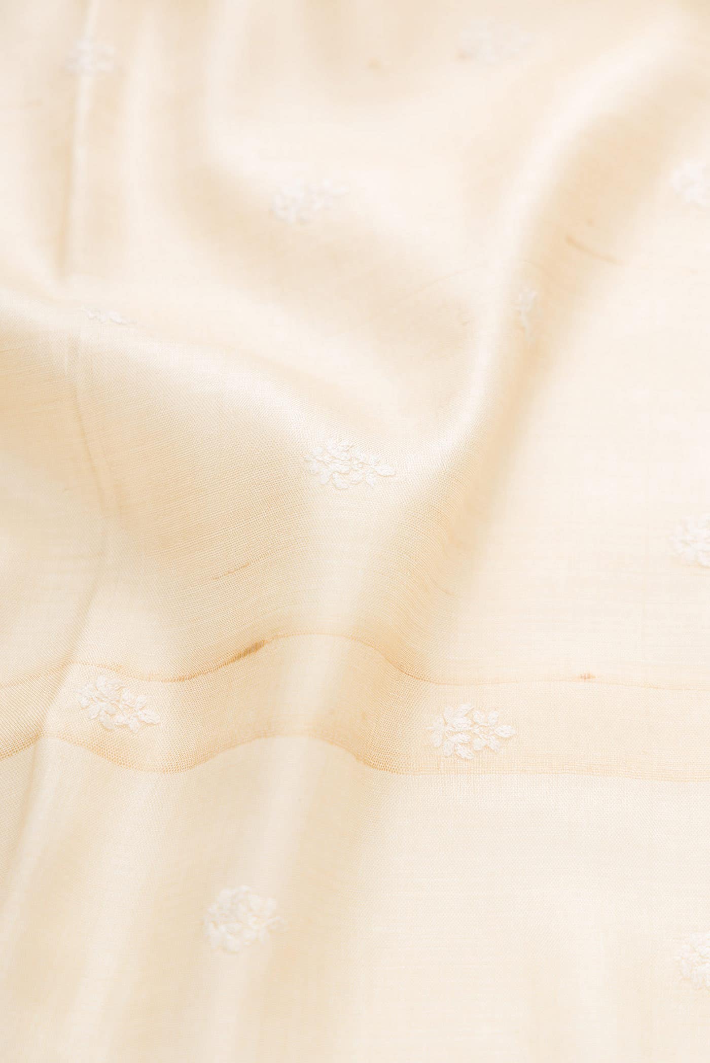 Sandal Tussar Silk Saree