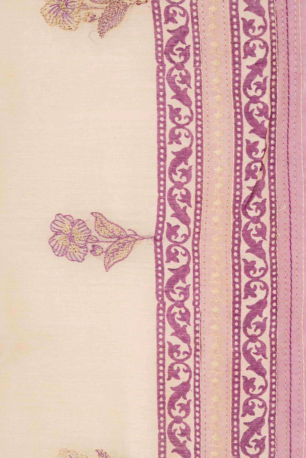 Sandal Chanderi Silk Saree