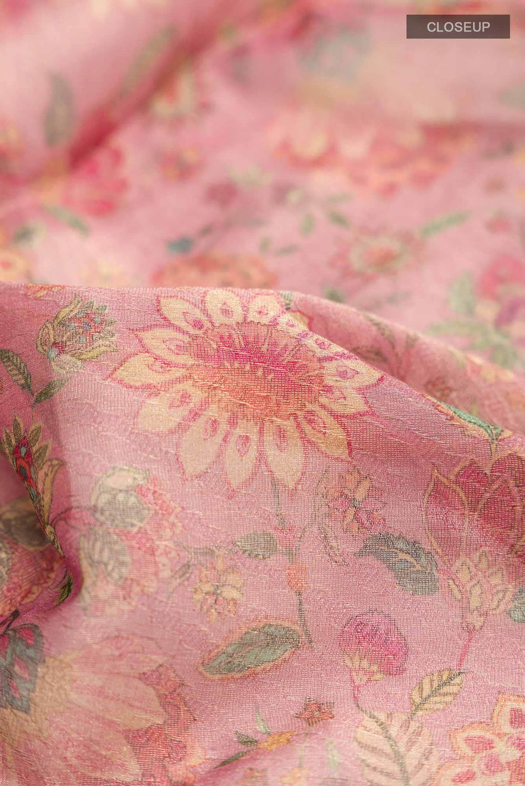 Mauve Banarasi Georgette Saree